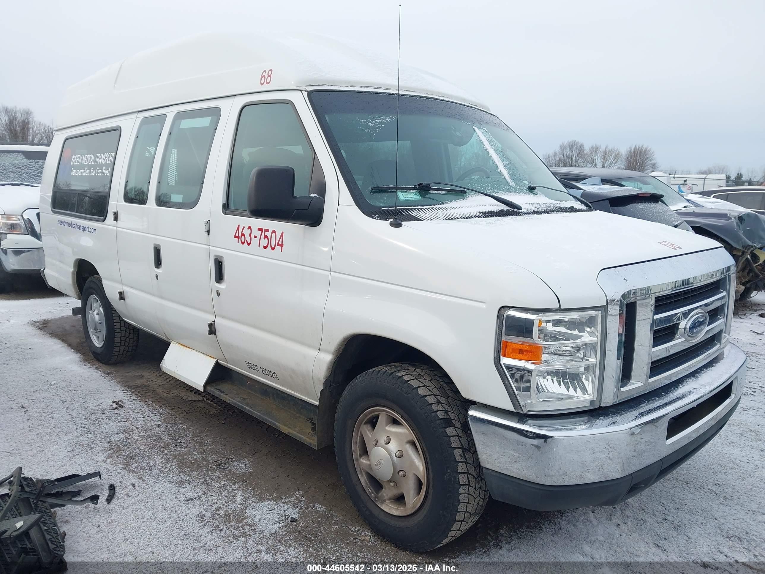 2008 Ford Econoline Cargo Commercial, VIN 1FTSS34L98DA75812 — Normal wear