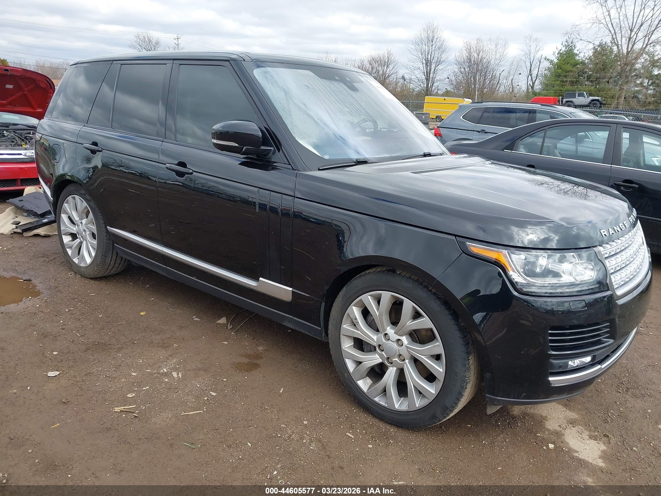 2017 Land Rover Range Rover HSE, VIN SALGS2FV3HA352902 — Water / flood