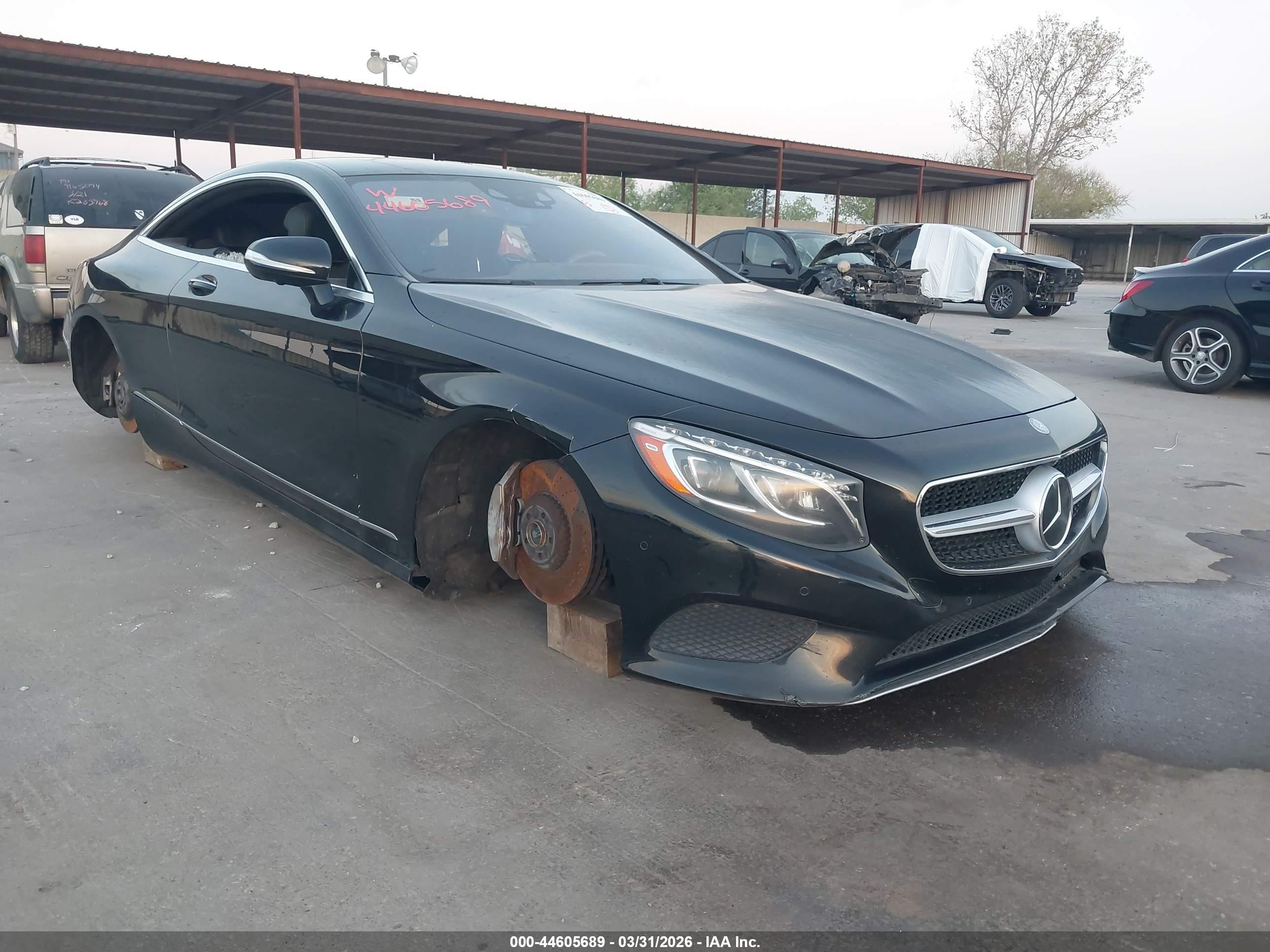 2015 Mercedes-Benz S 550, VIN WDDXJ8FB5FA003617 — Front end