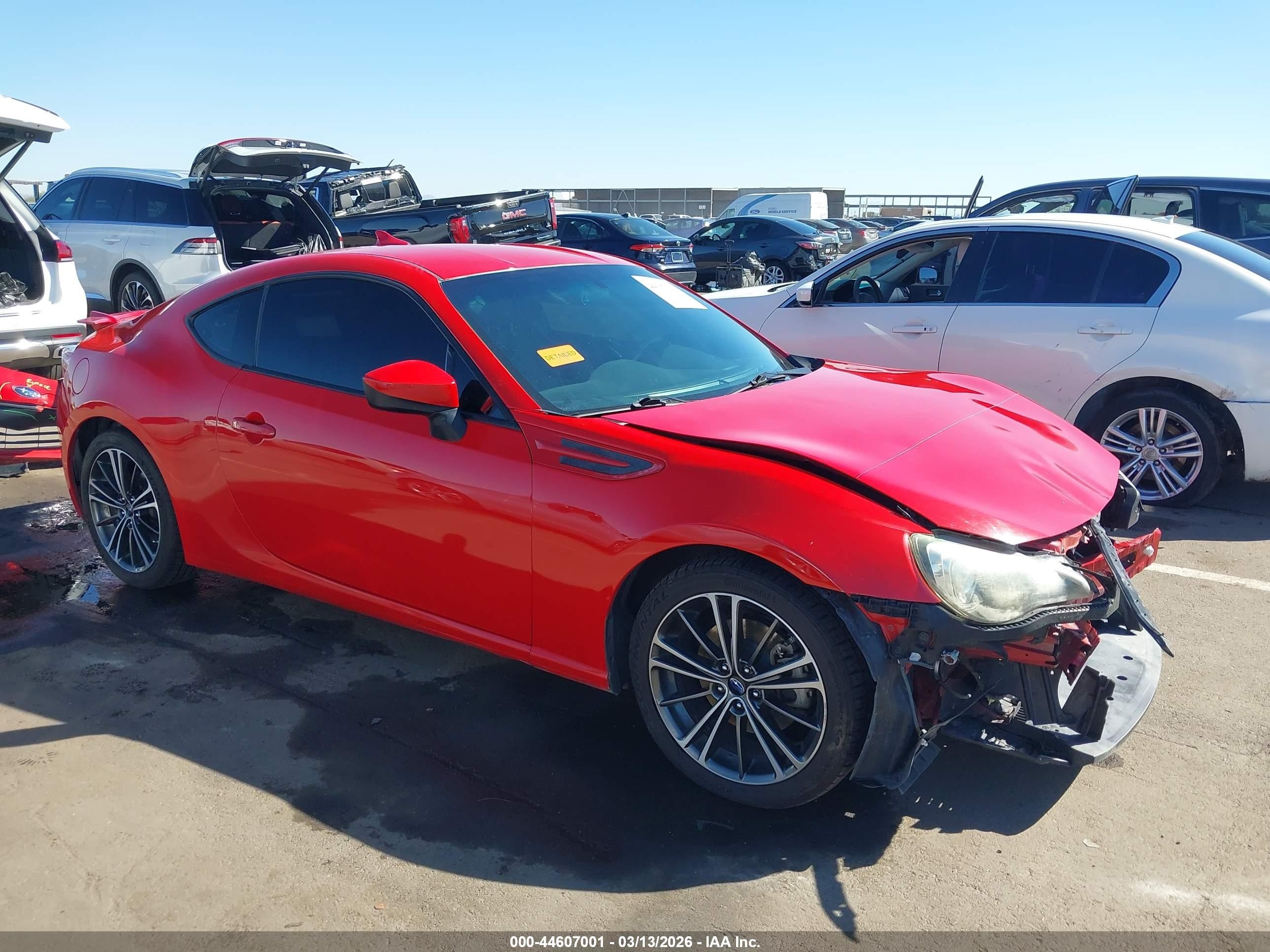 2014 Subaru BRZ Limited, VIN JF1ZCAC15E8601816 — Front end