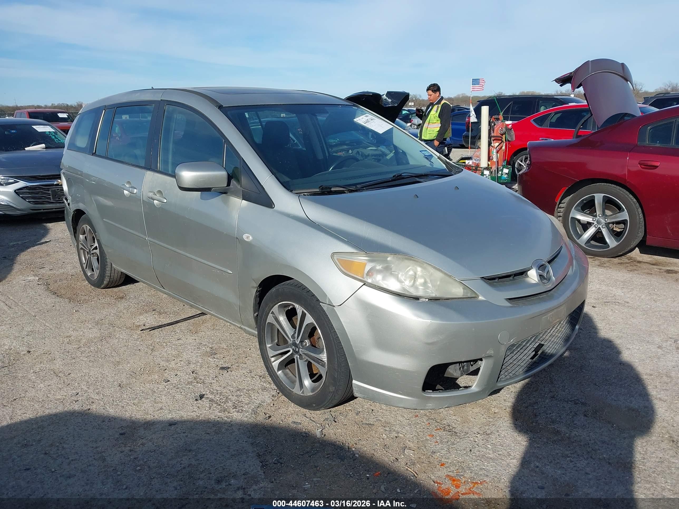 2006 Mazda 5 Sport, VIN JM1CR293360111582 — Rear end