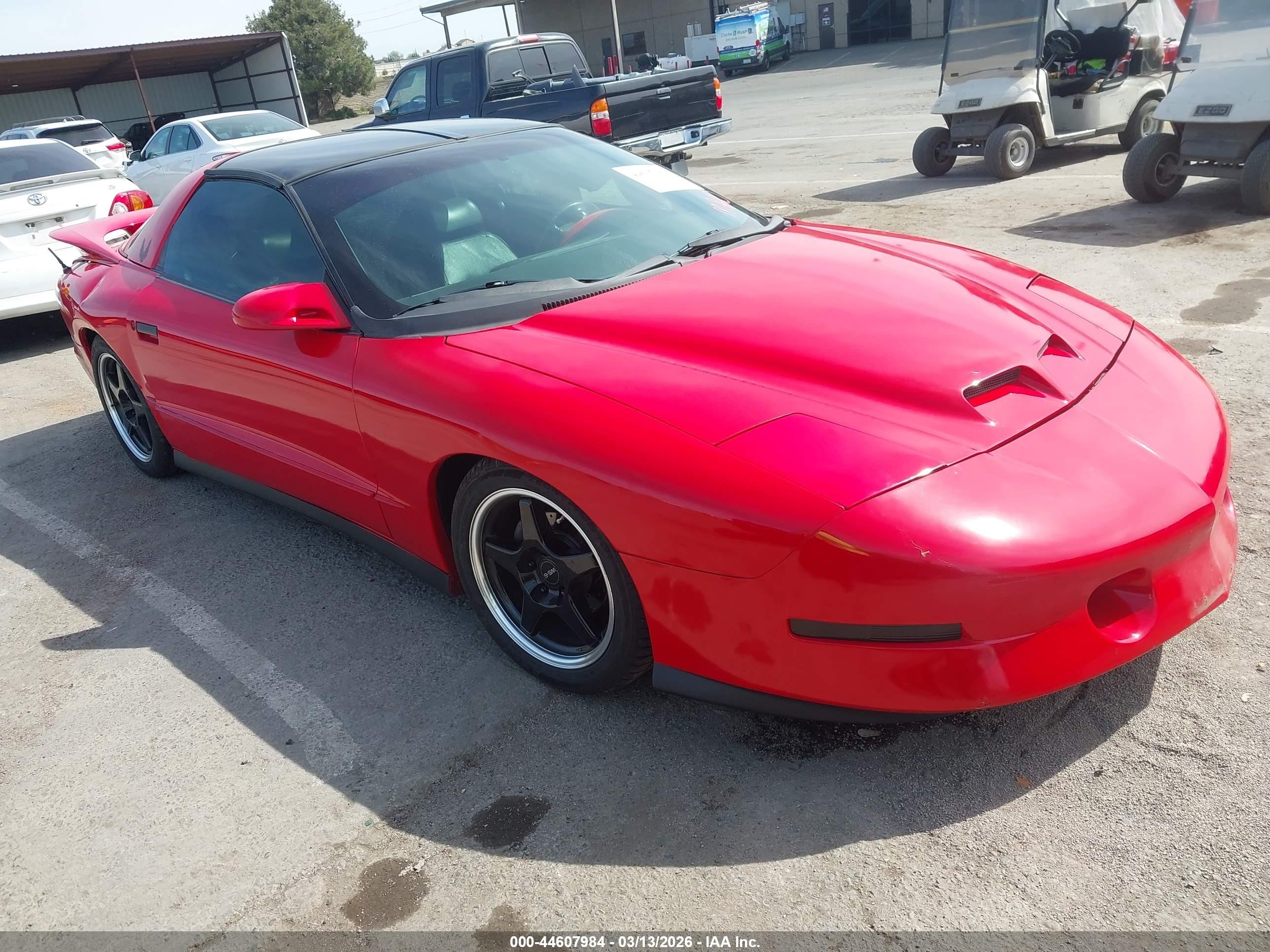 1996 Pontiac Firebird Formula, VIN 2G2FV22P9T2219421 — Rear end