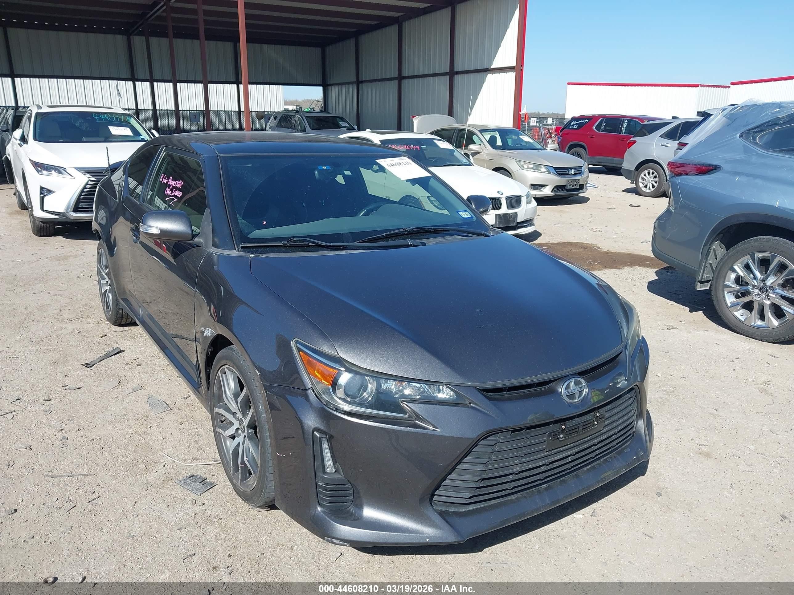 2014 Scion tC 10 Series, VIN JTKJF5C73E3072561 — Rear end