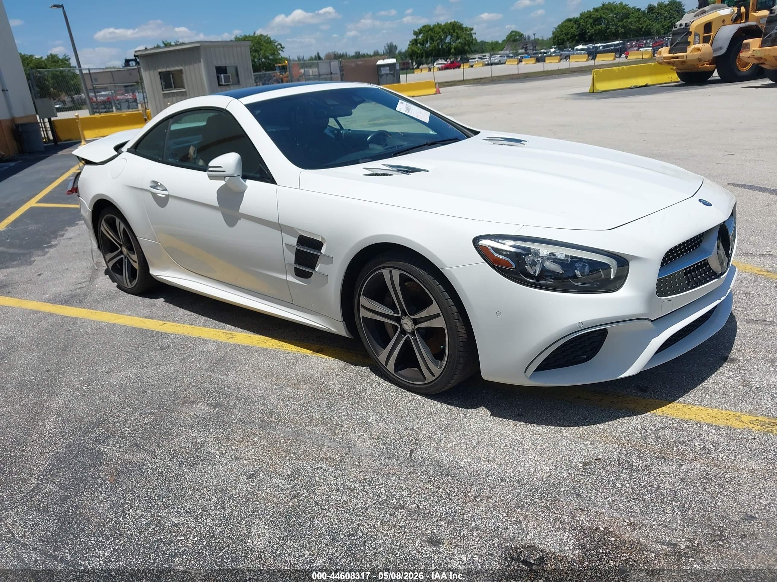 2017 Mercedes-Benz SL 450, VIN WDDJK6GA5HF041027 — Rear end