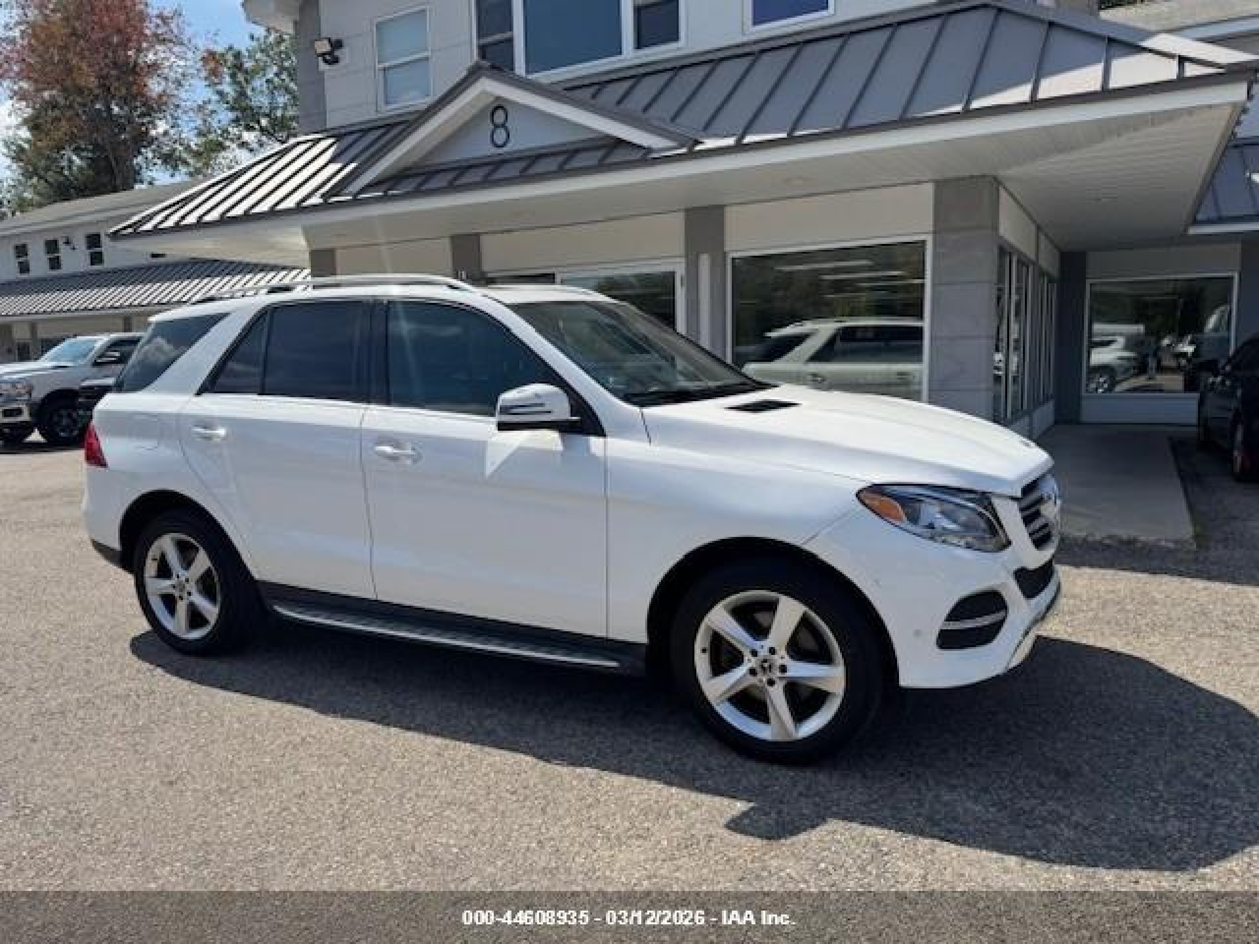 2018 Mercedes-Benz GLE 350, VIN 4JGDA5HBXJB087148 — Фото с аукциона