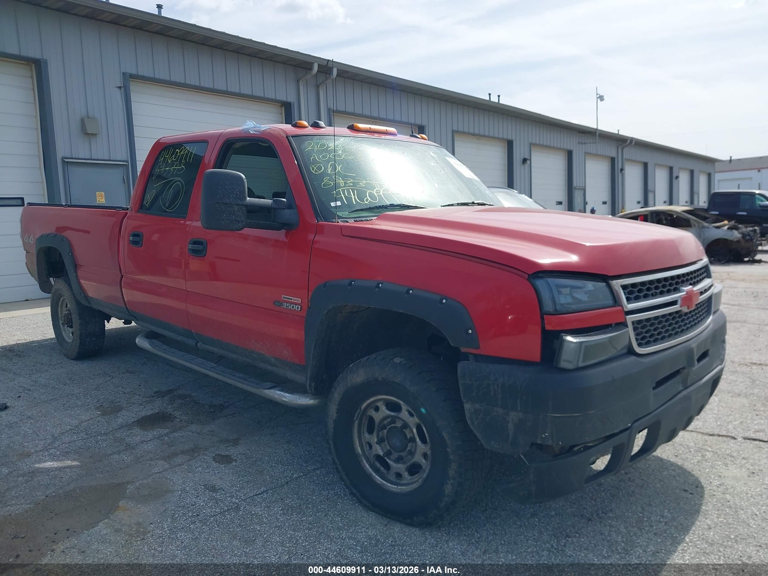 2005 Chevrolet Silverado 3500 SRW LS, VIN 1GCHK33225F893398 — После угона