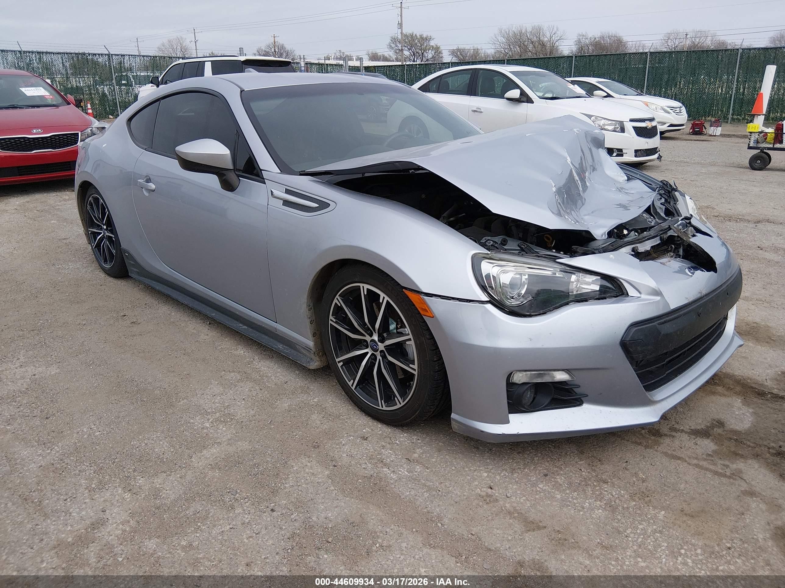 2015 Subaru BRZ Limited, VIN JF1ZCAC16F9601643 — Front end