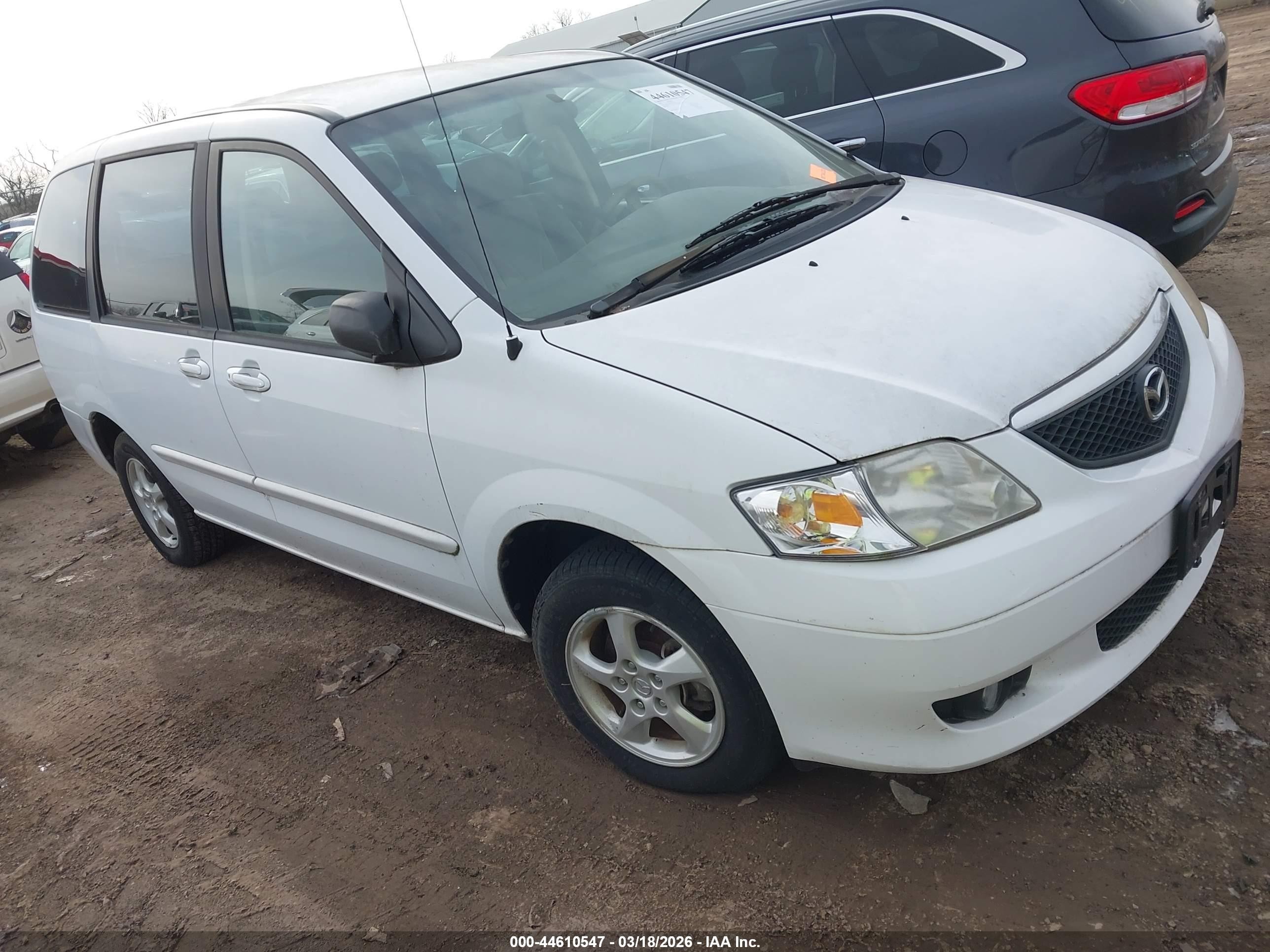 2002 Mazda MPV LX, VIN JM3LW28A720311519 — Normal wear