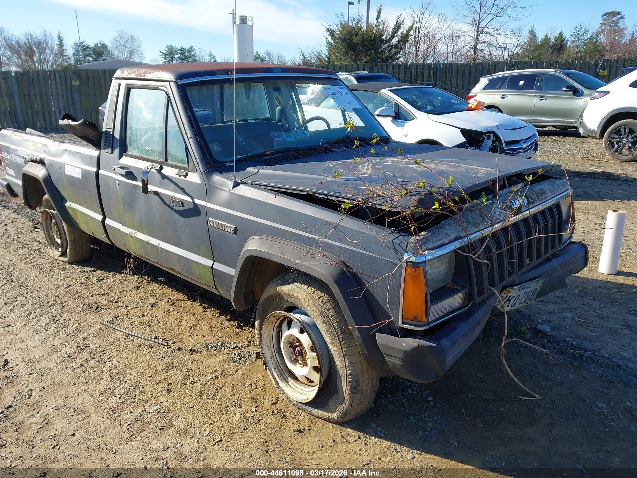 1986 Jeep Comanche CUSTOM, VIN 1JTHL6514GT217976 — По всему кузову