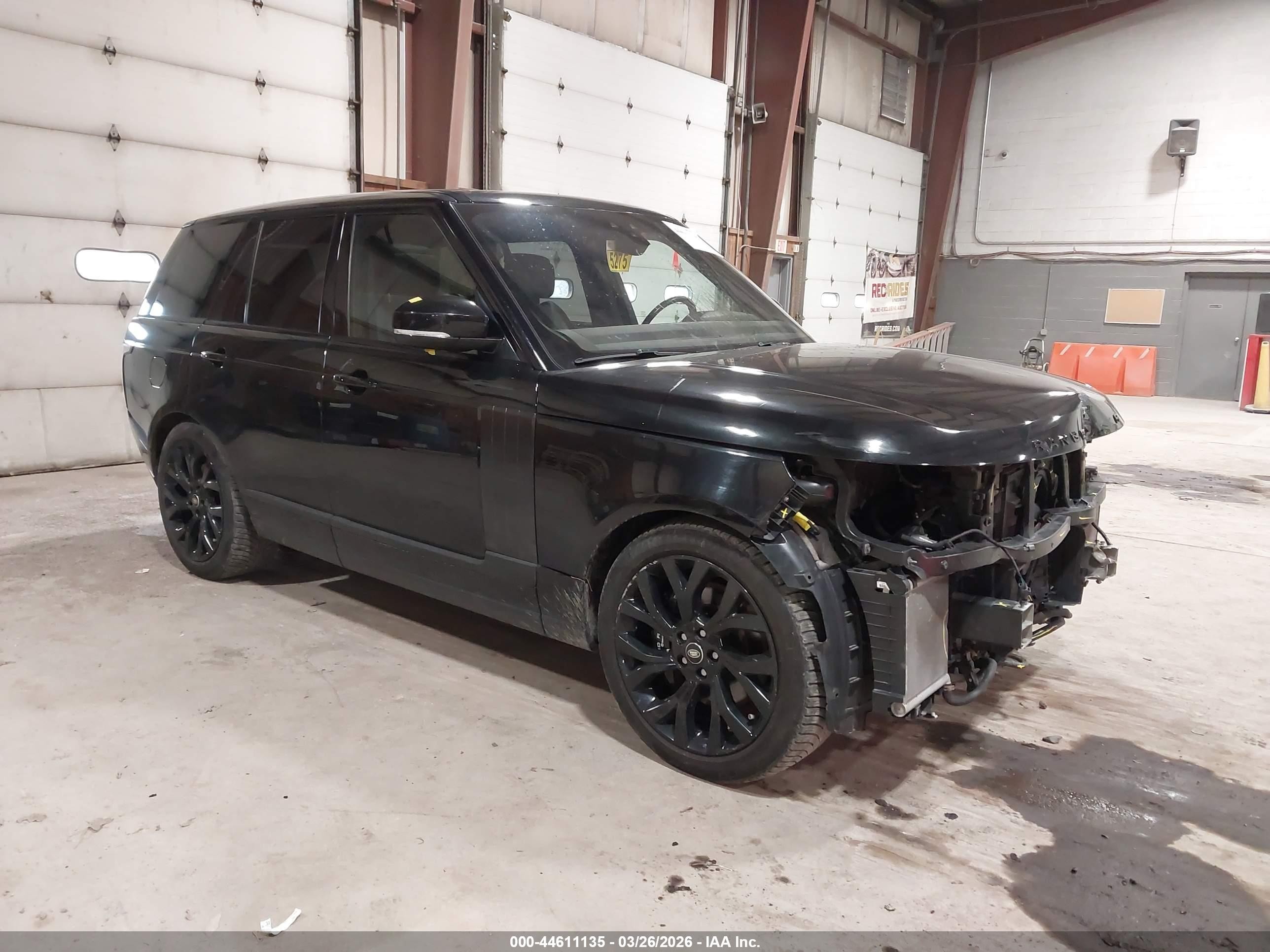 2022 Land Rover Range Rover Westminster, VIN SALGS2SE4NA468837 — Front end
