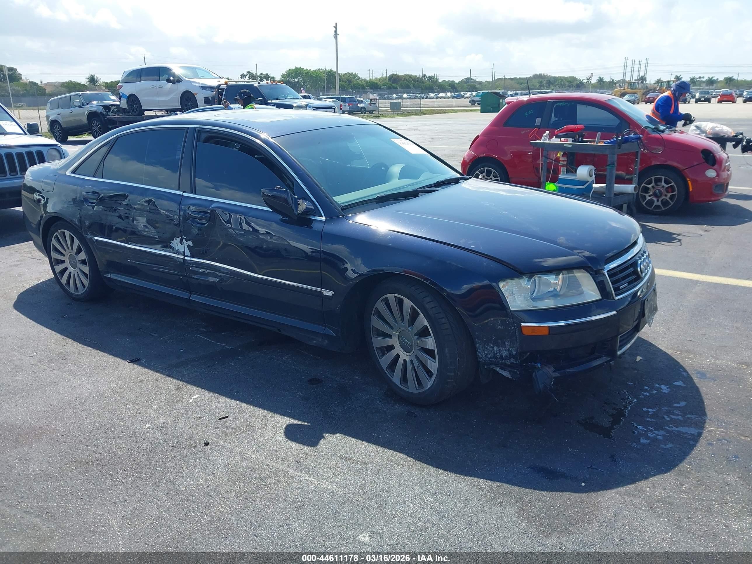 2004 Audi A8, VIN WAUML44EX4N012555 — Side