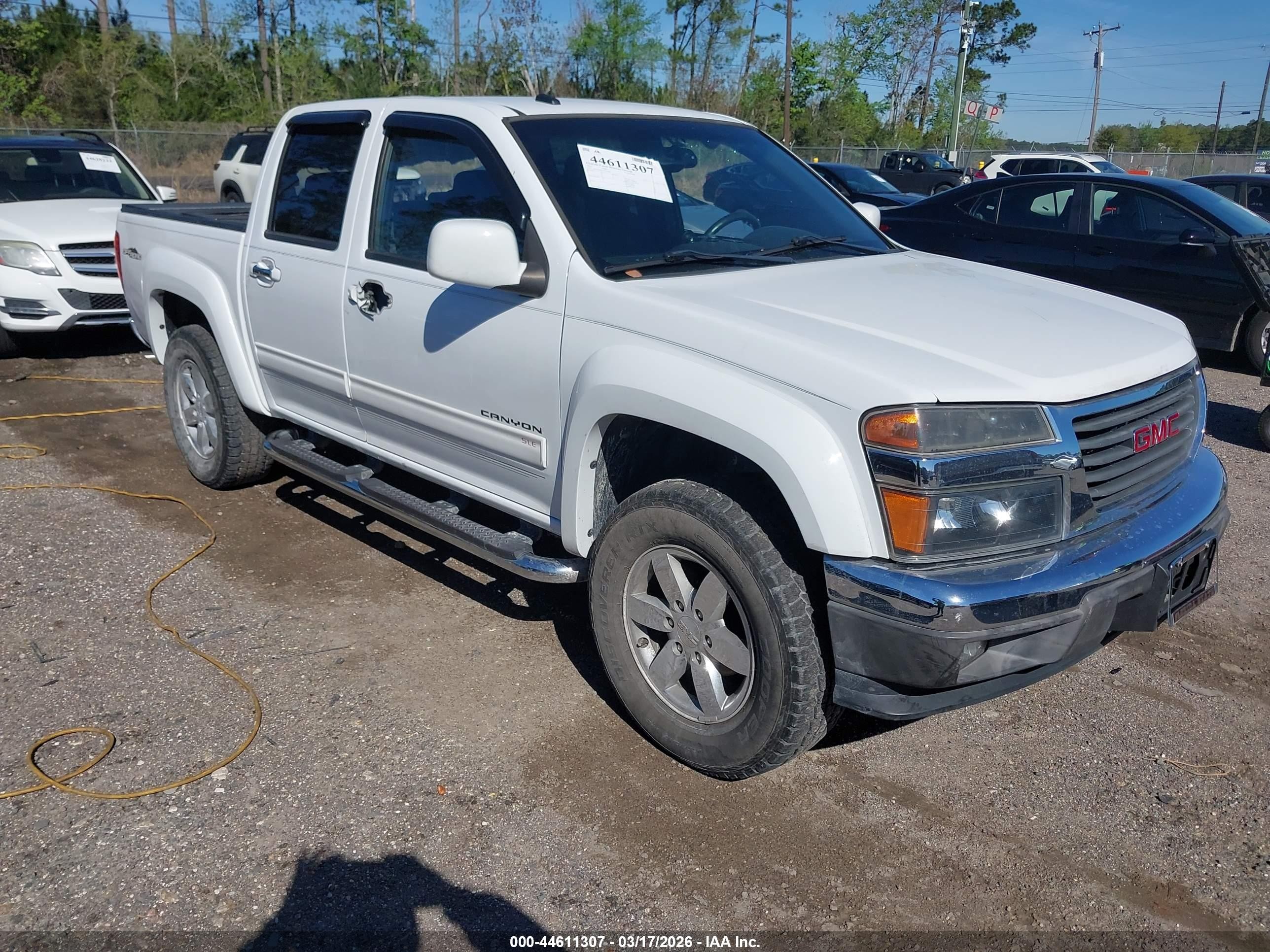 2012 GMC Canyon SLE1, VIN 1GTH5MFE5C8112801 — Vandalism