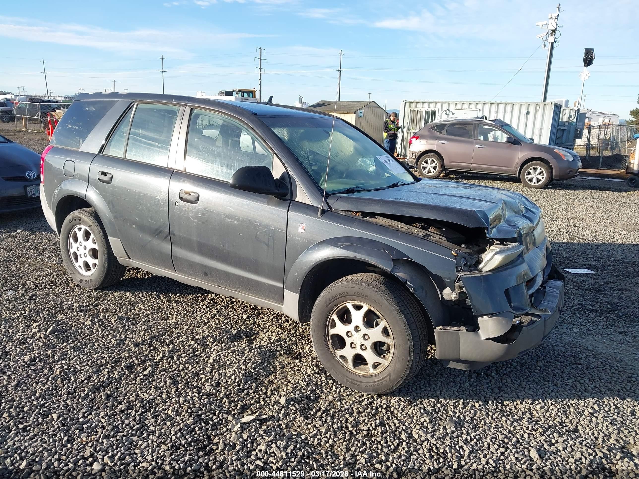 2002 Saturn VUE, VIN 5GZCZ63B62S833228 — All over