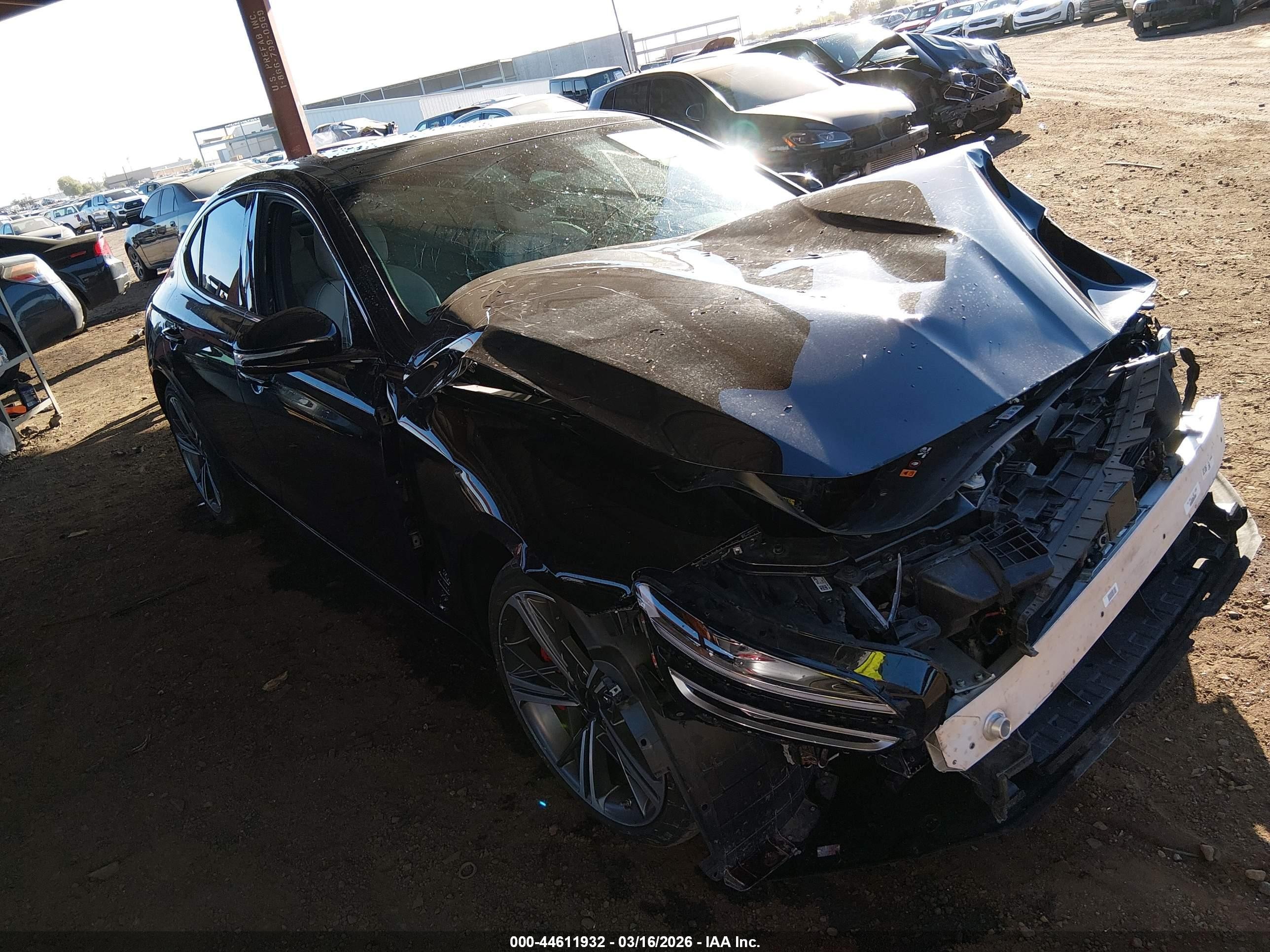 2024 Genesis G70 2.5T, VIN KMTG34SC8RU139434 — Front end