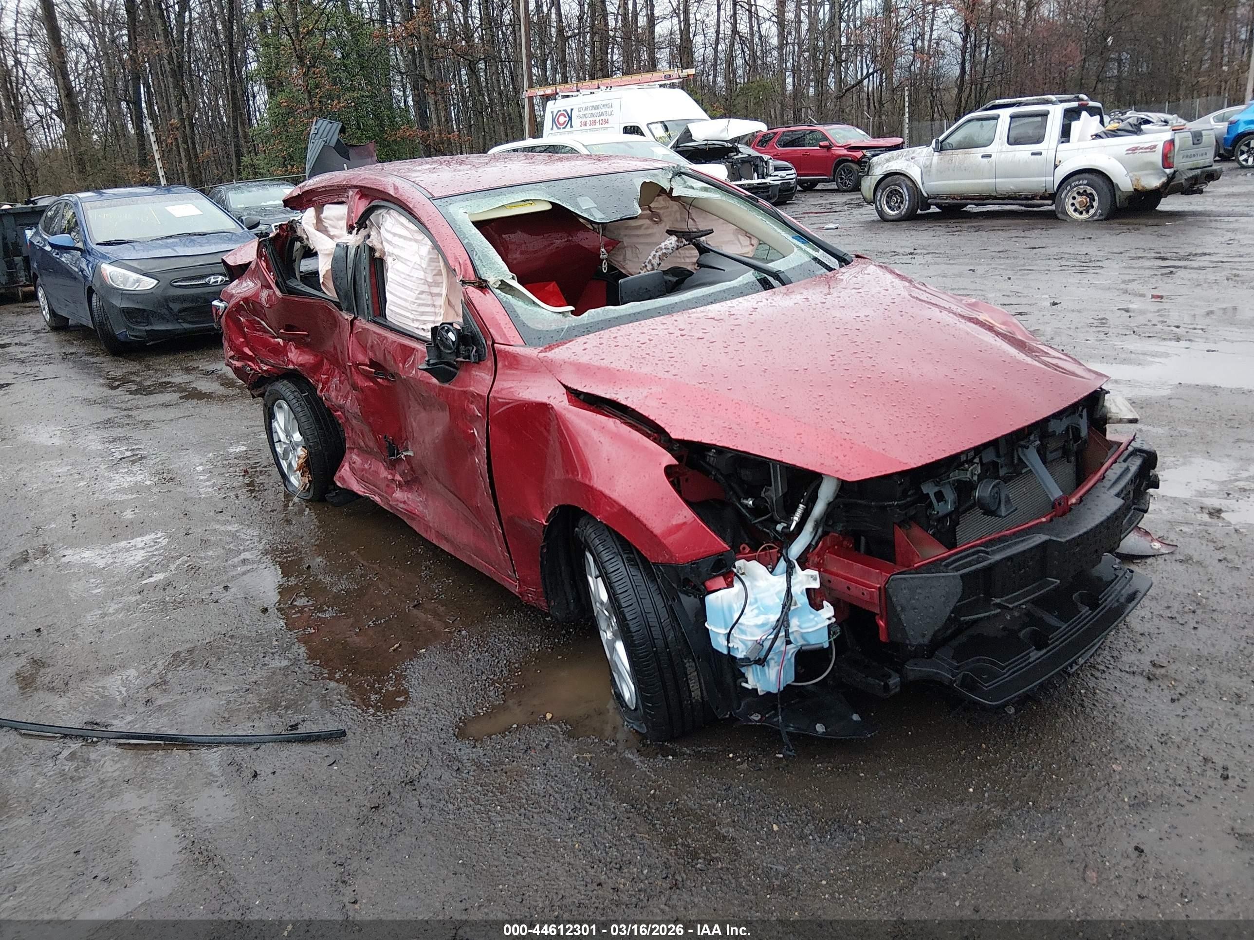 2016 Scion iA, VIN 3MYDLBZV5GY125807 — Опрокидывание