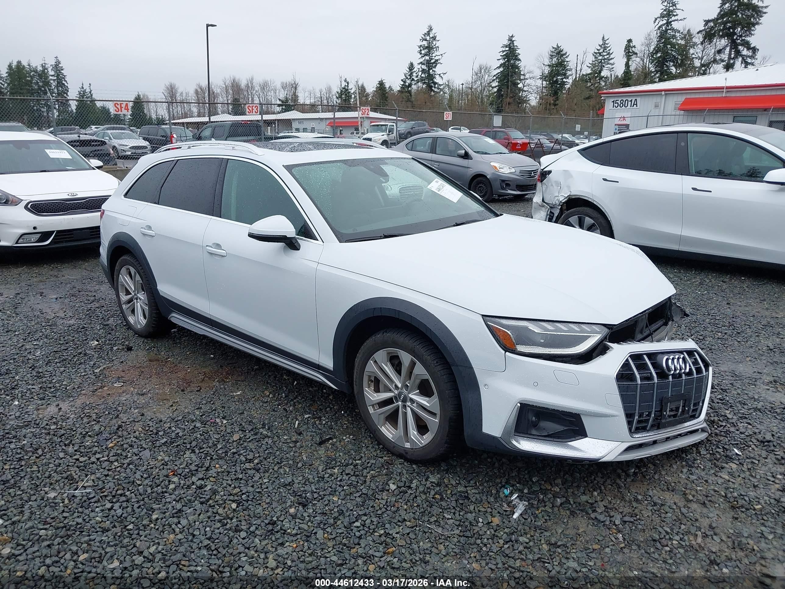 2020 Audi allroad A4 Prestige, VIN WA19NAF41LA038953 — Перед
