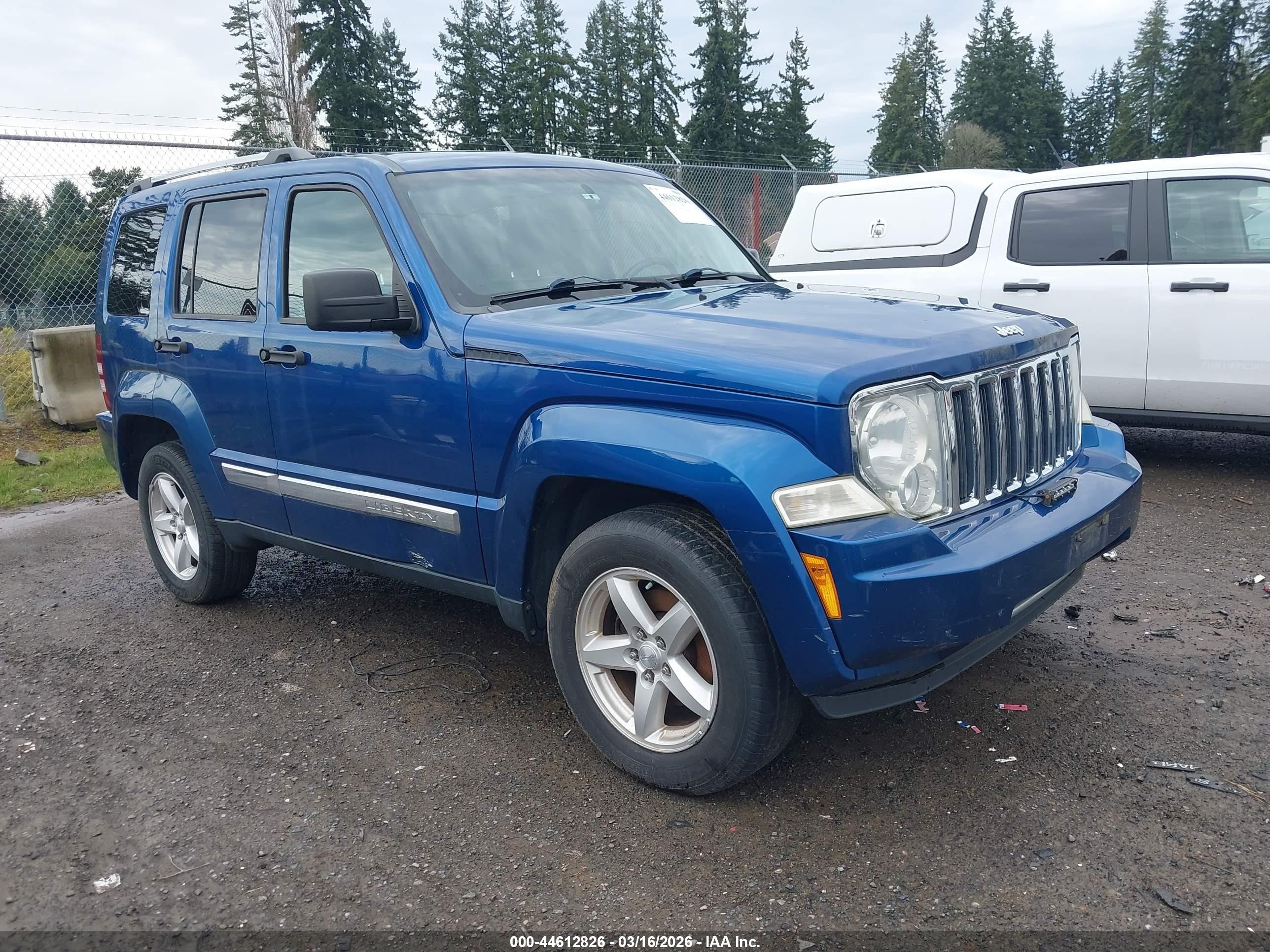 2010 Jeep Liberty Limited, VIN 1J4PN5GK5AW171288 — Front end