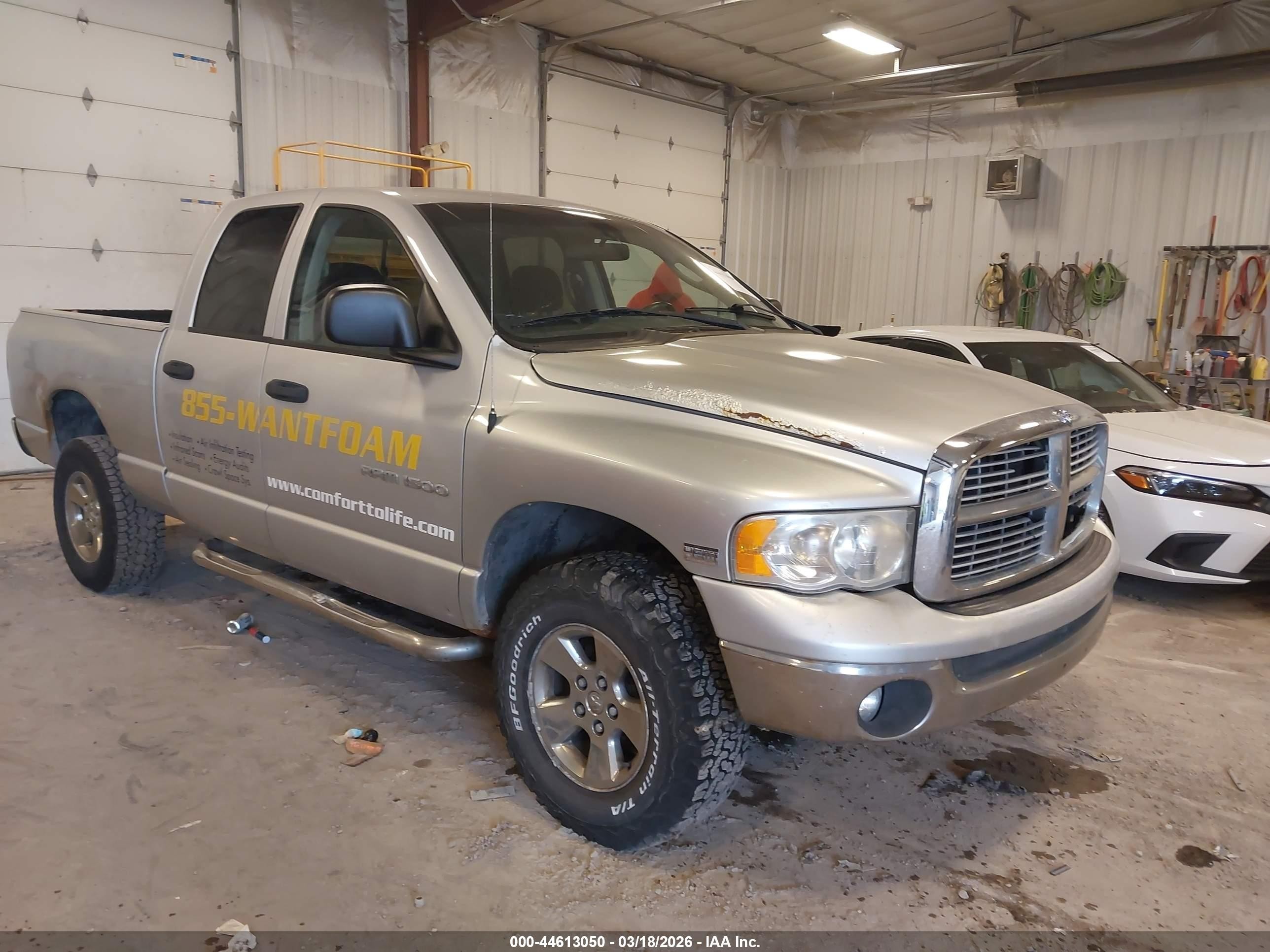 2004 Dodge 1500 SLT, VIN 1D7HU18D04S668739 — Mechanical