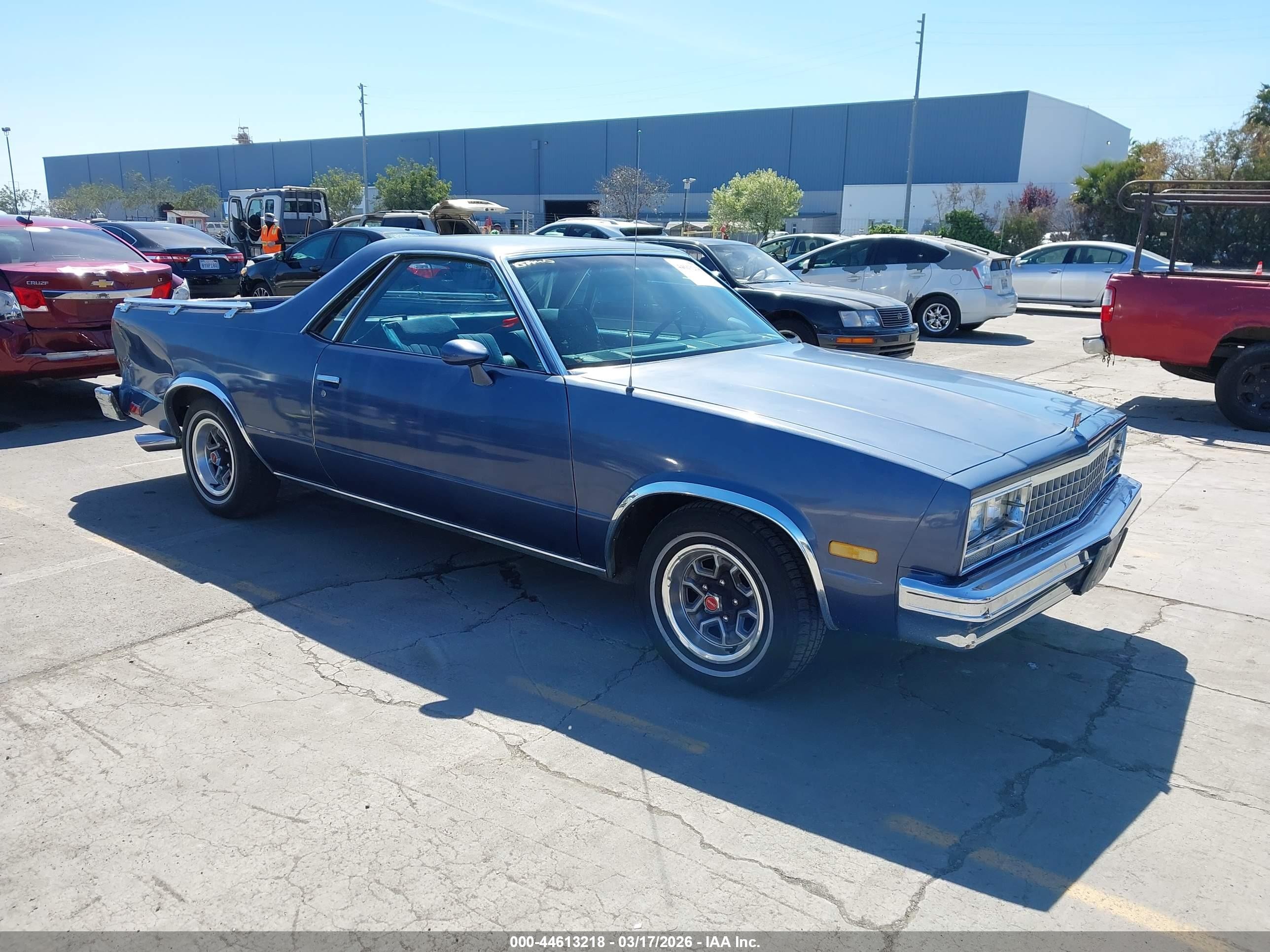 1985 GMC Caballero, VIN 3GTCW80ZXFS800668 — Зад