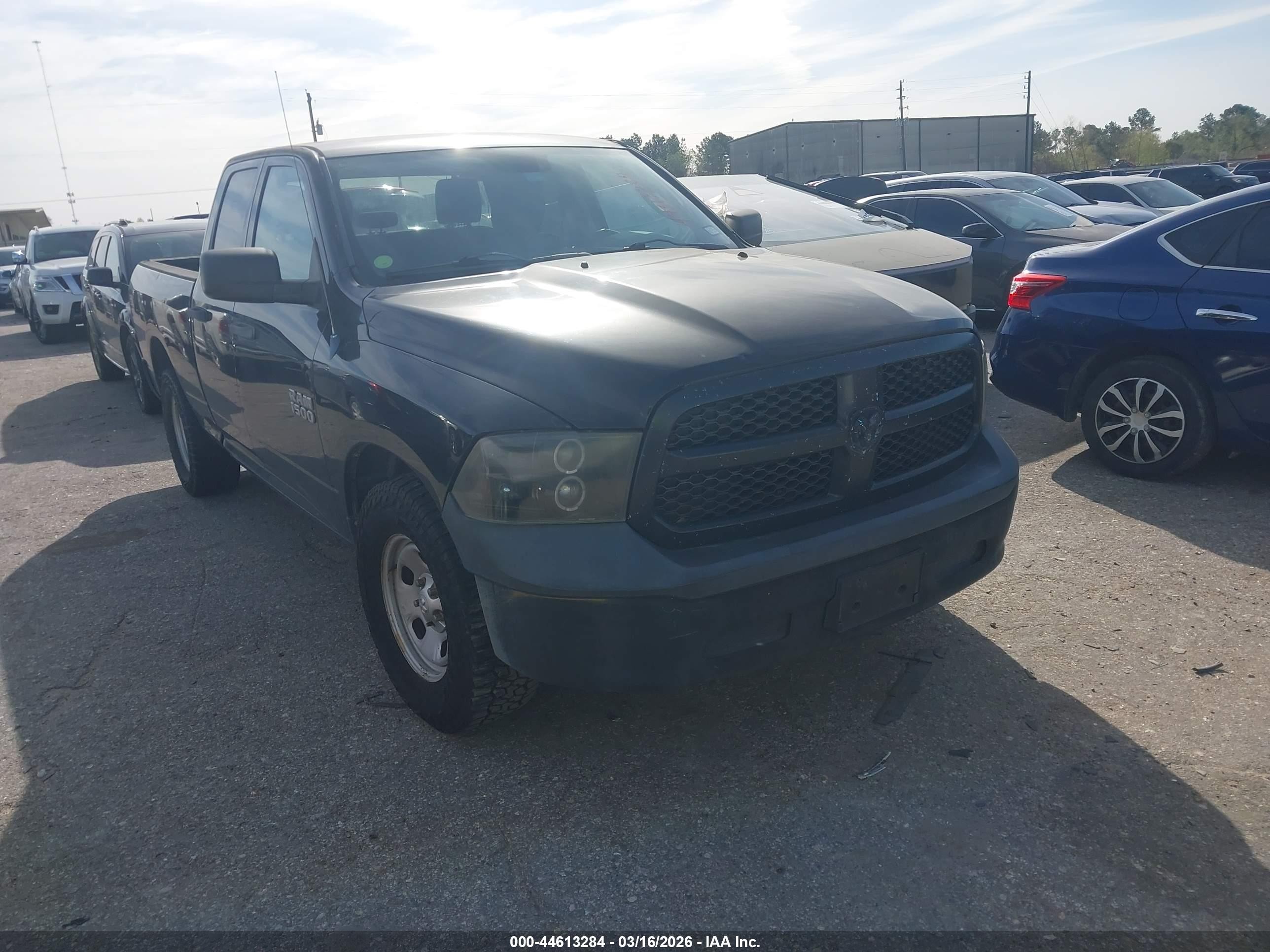 2013 Ram 1500 Tradesman, VIN 1C6RR6FG3DS613848 — Vandalism
