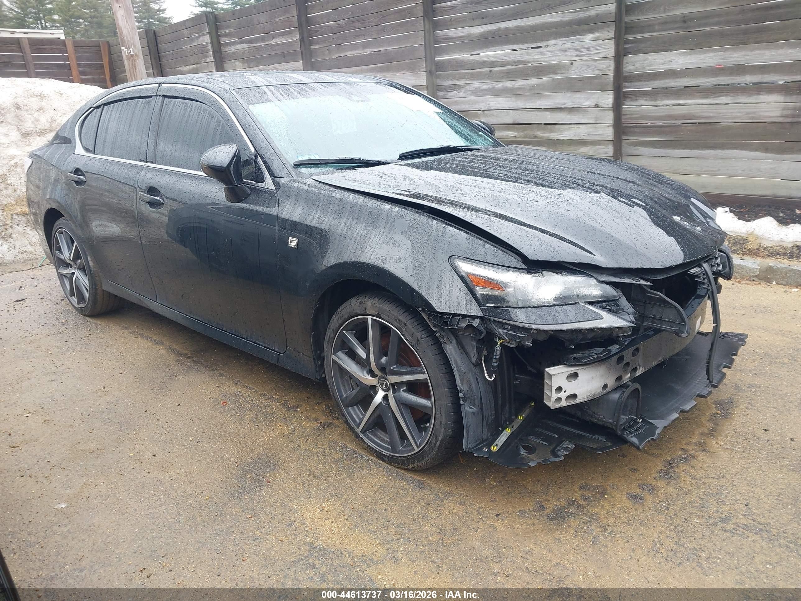 2018 Lexus GS 350 F Sport, VIN JTHCZ1BL1JA007808 — Side