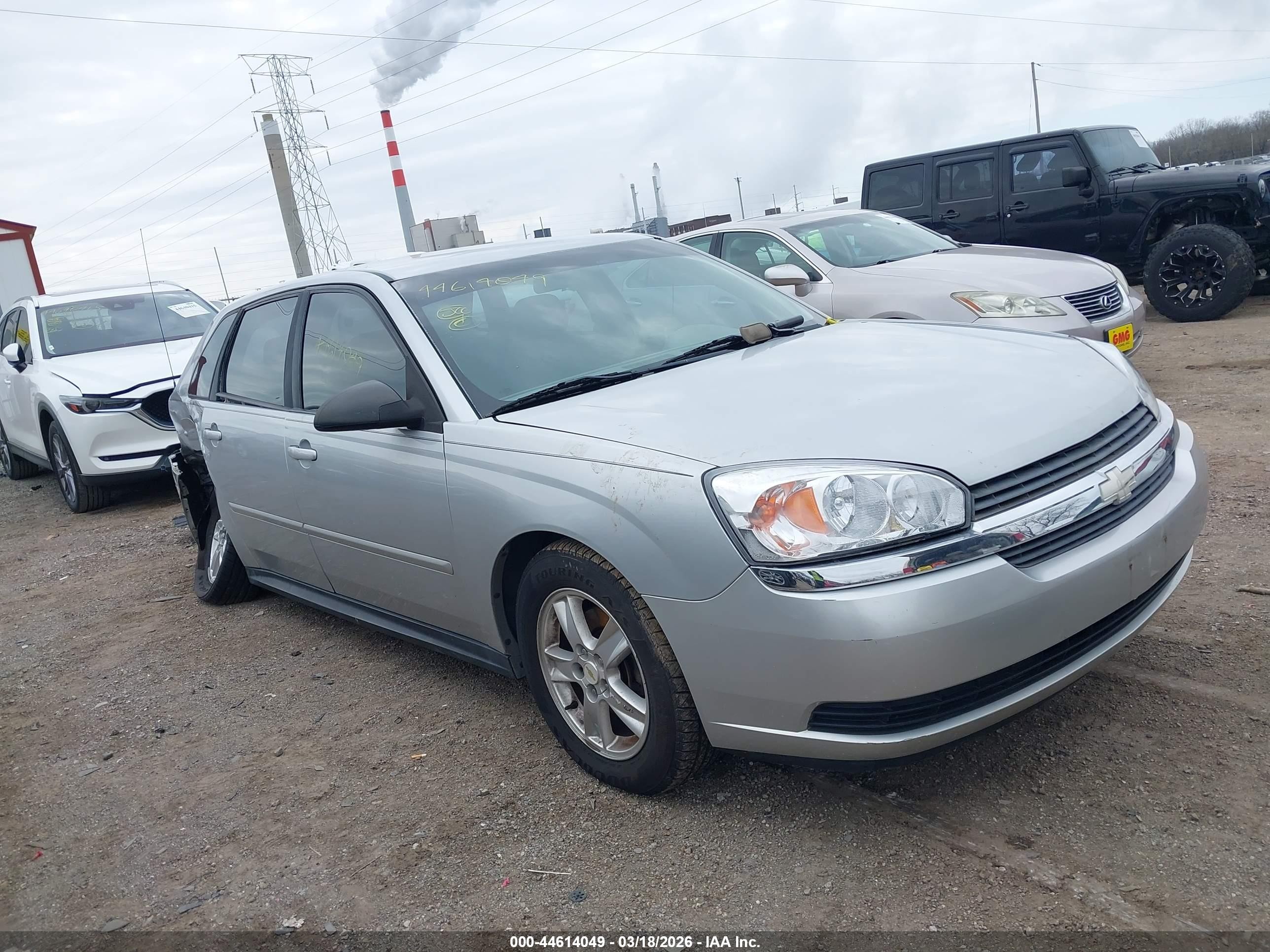 2005 Chevrolet Malibu Maxx LS, VIN 1G1ZT64845F141054 — Rear end