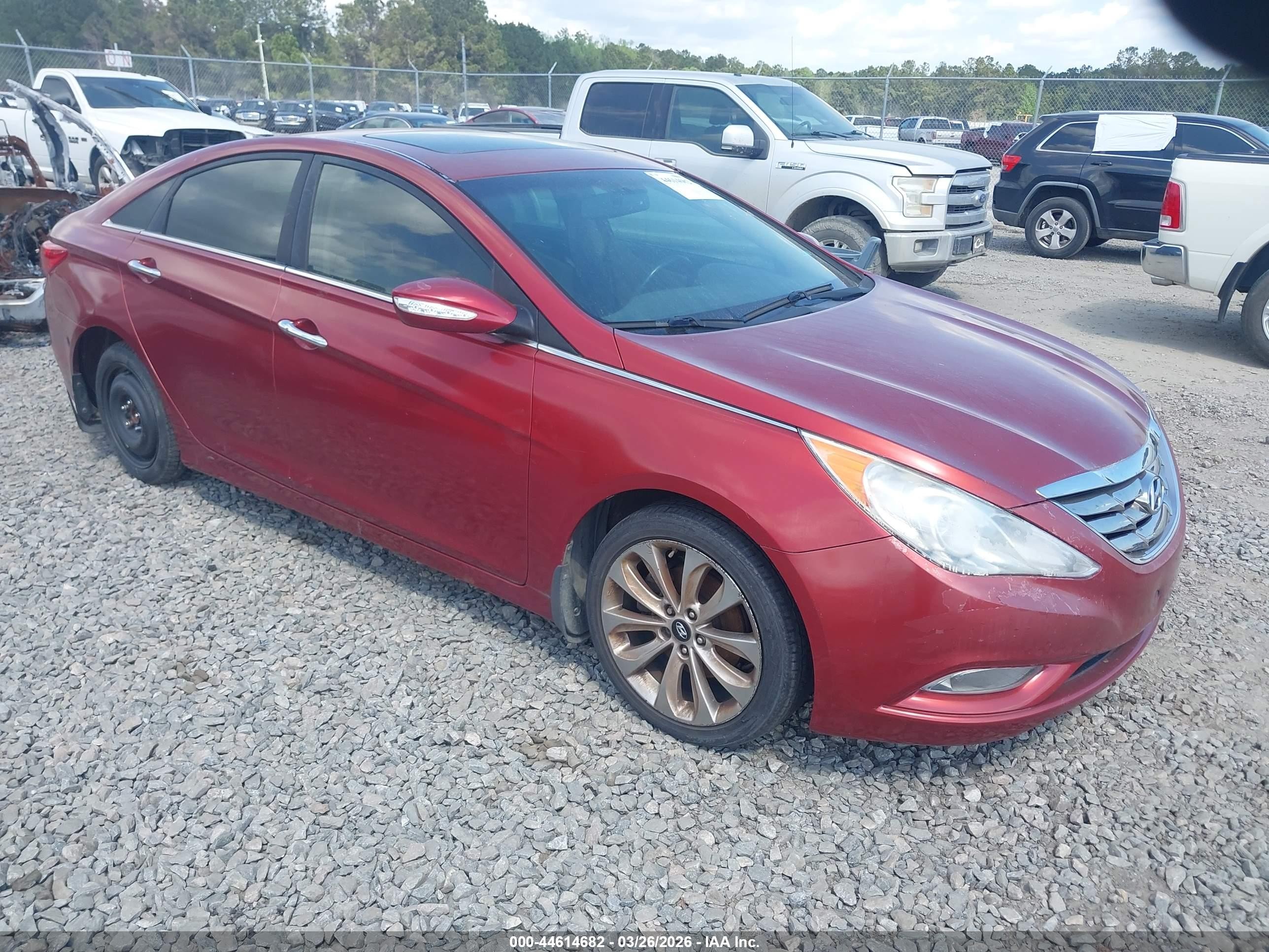 2013 Hyundai Sonata Limited, VIN 5NPEC4AB4DH552243 — Бок