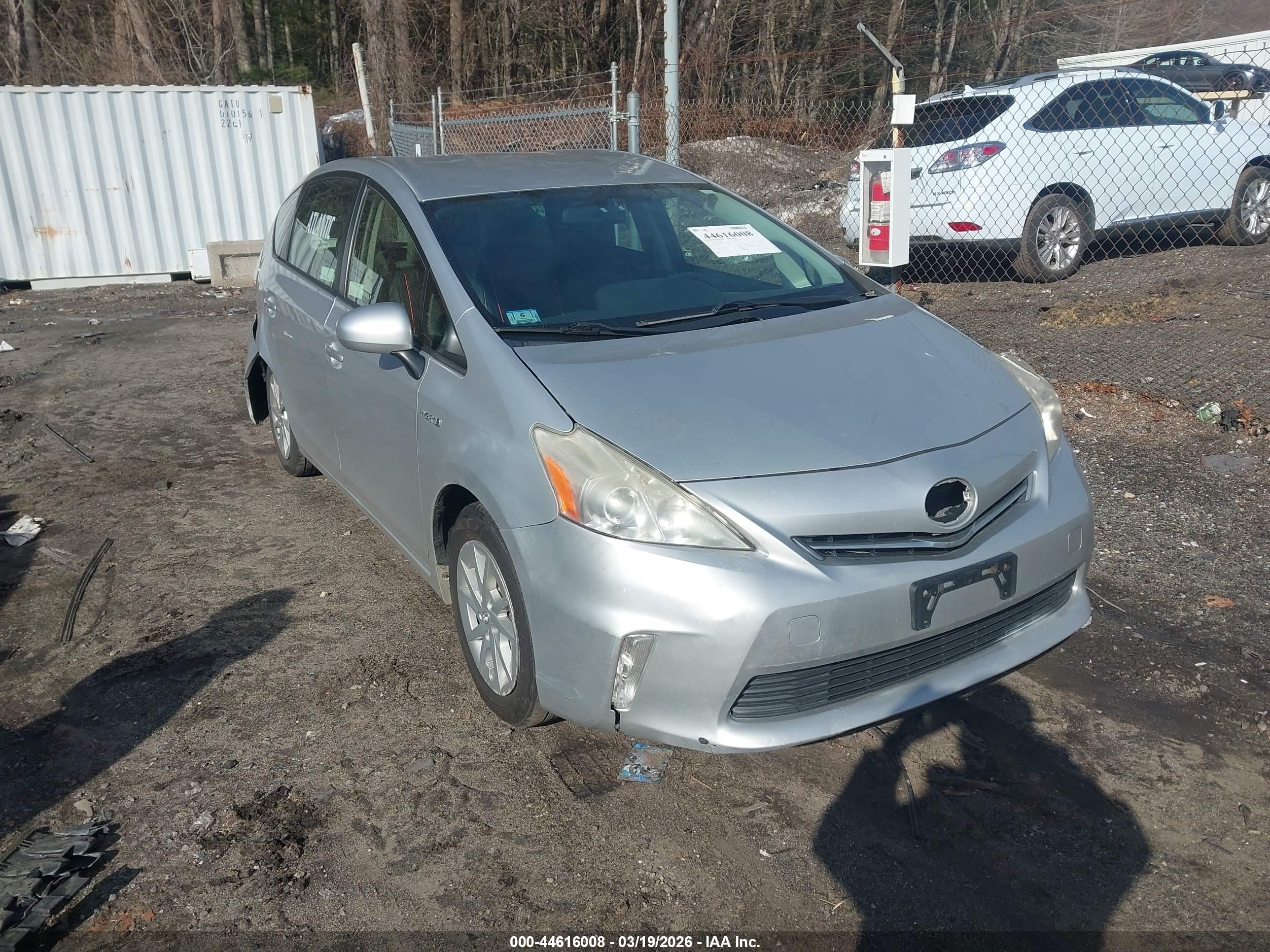 2013 Toyota Prius Five, VIN JTDZN3EU5D3255365 — Rear end