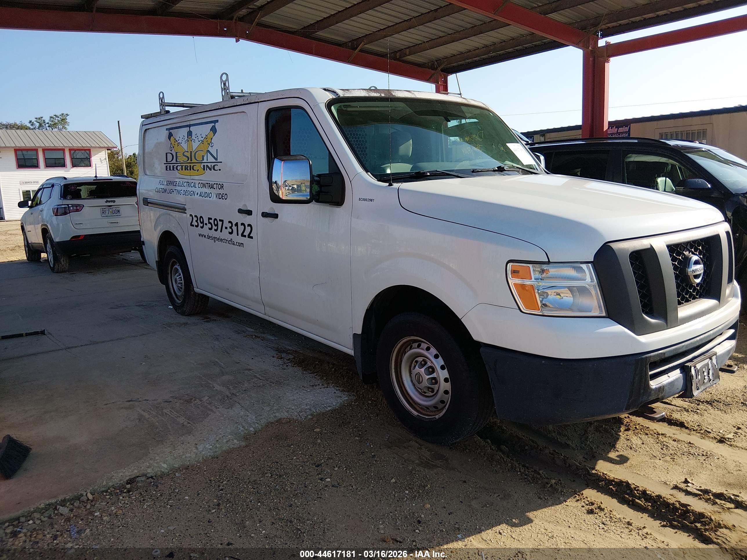 2014 Nissan NV Cargo, VIN 1N6AF0KX3EN104132 — Side