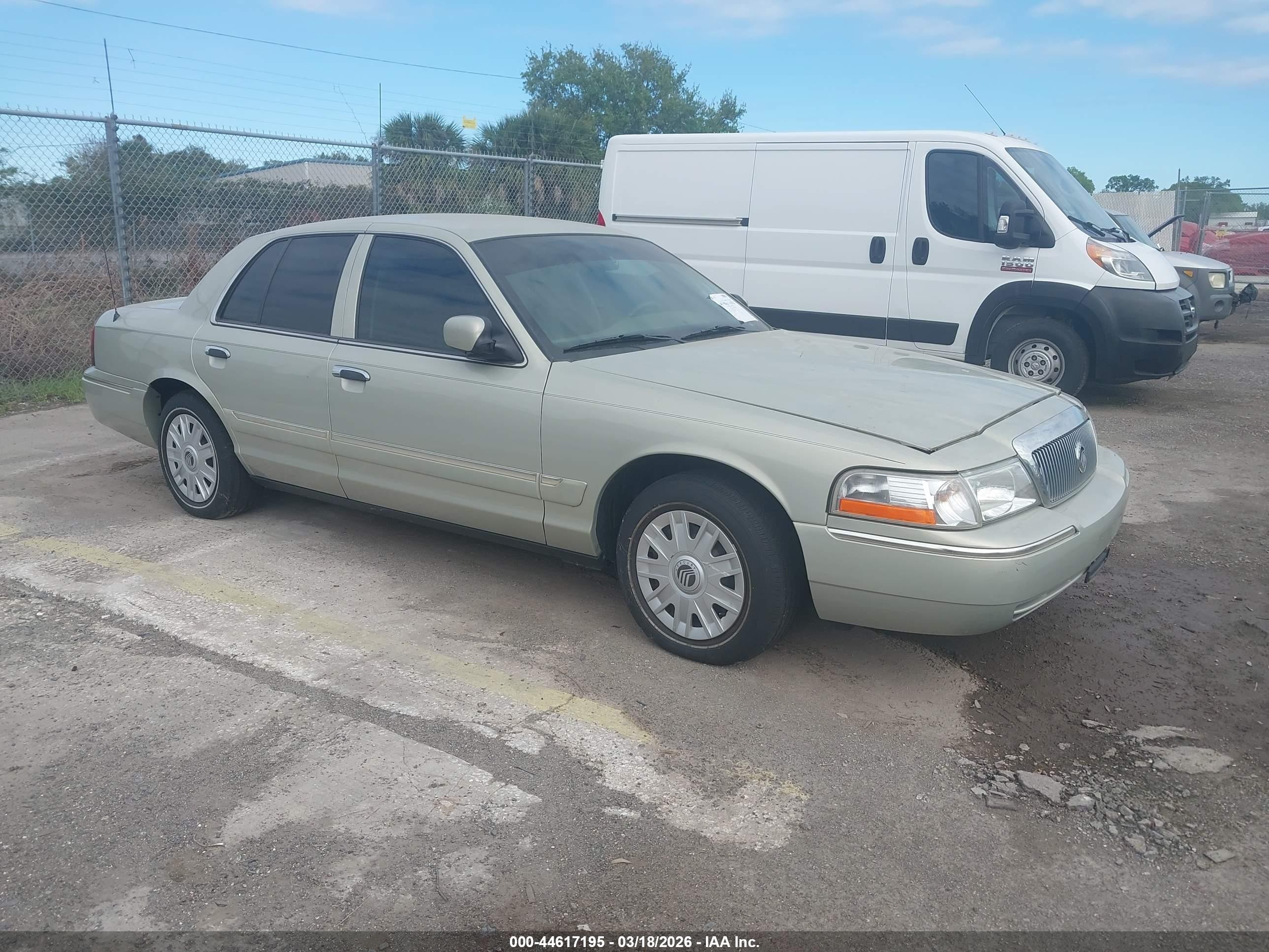 2005 Mercury Grand Marquis GS, VIN 2MEFM74W45X603594 — Mechanical