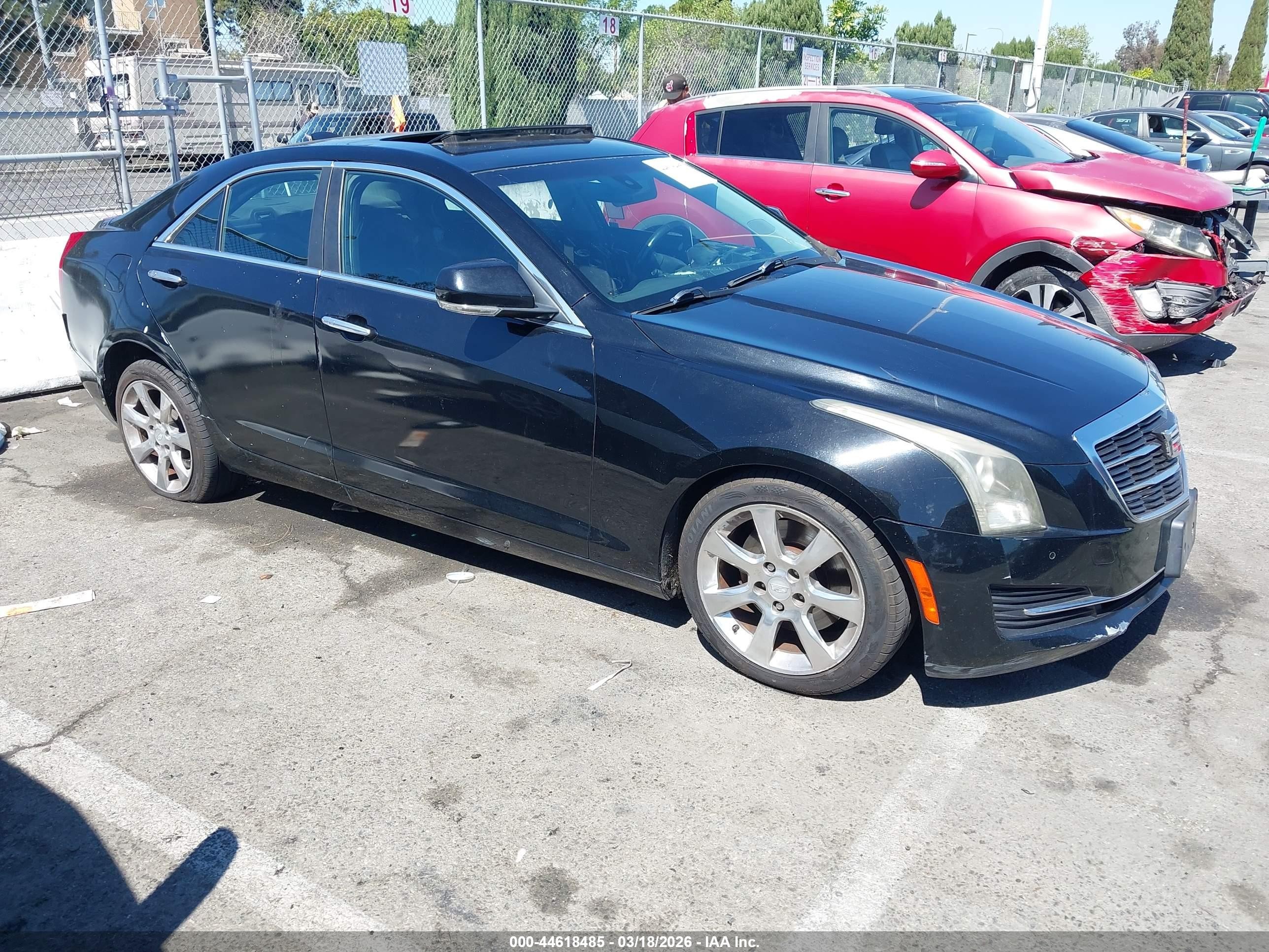 2015 Cadillac ATS Luxury RWD, VIN 1G6AB5RA6F0127953 — Theft recovery