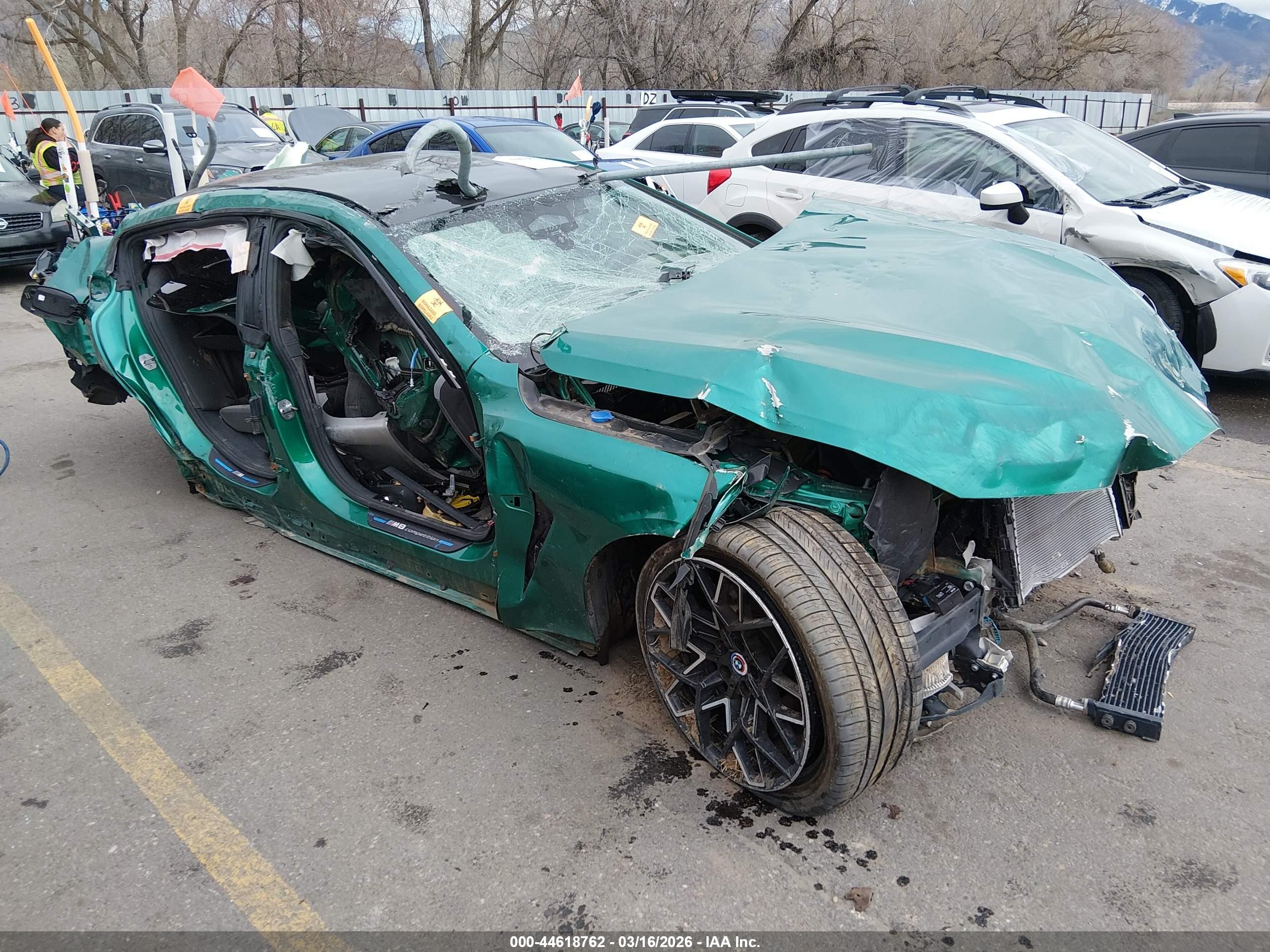 2023 BMW M8 Competition, VIN WBSGV0C05PCM55942 — Biohazard / chemical