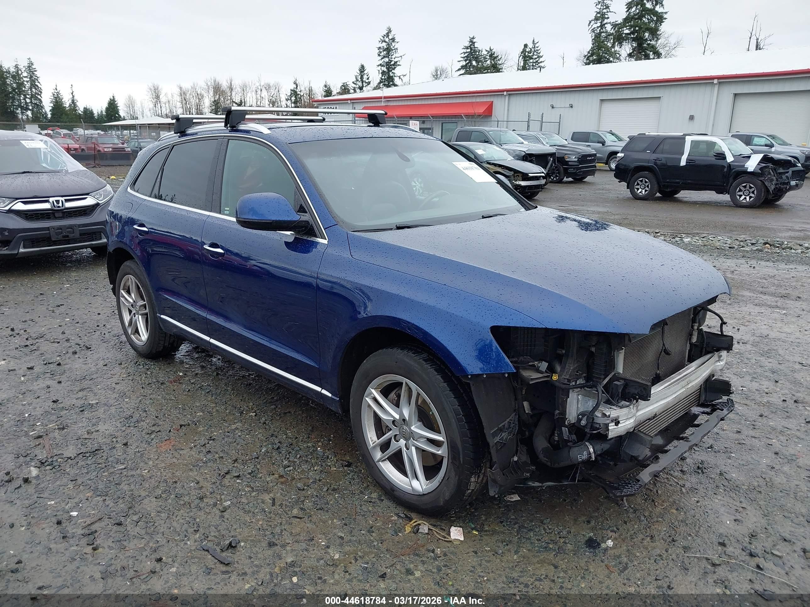 2016 Audi Q5 Premium Plus, VIN WA1CVAFPXGA058608 — Front end