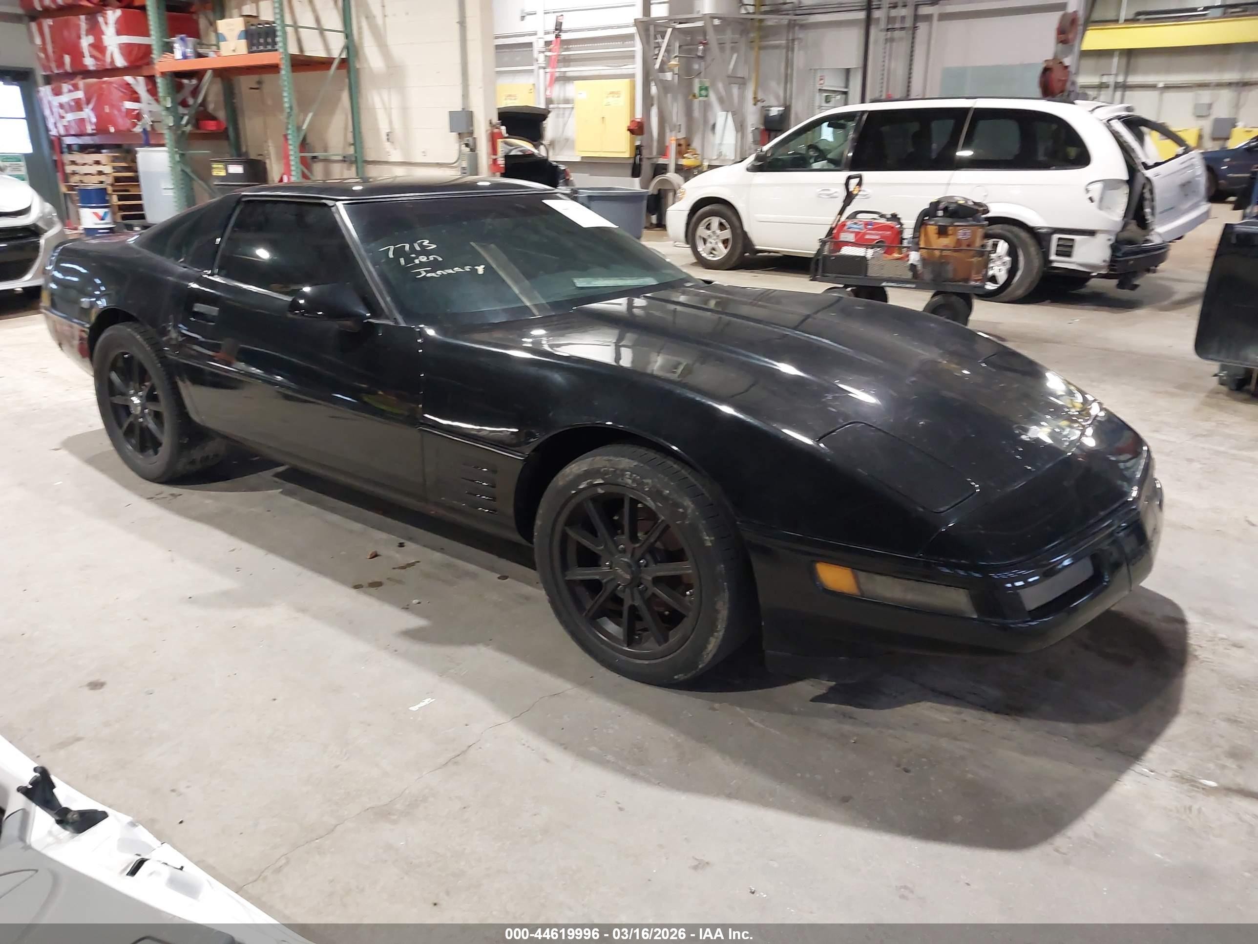 1992 Chevrolet Corvette, VIN 1G1YY23P4N5114666 — Front end
