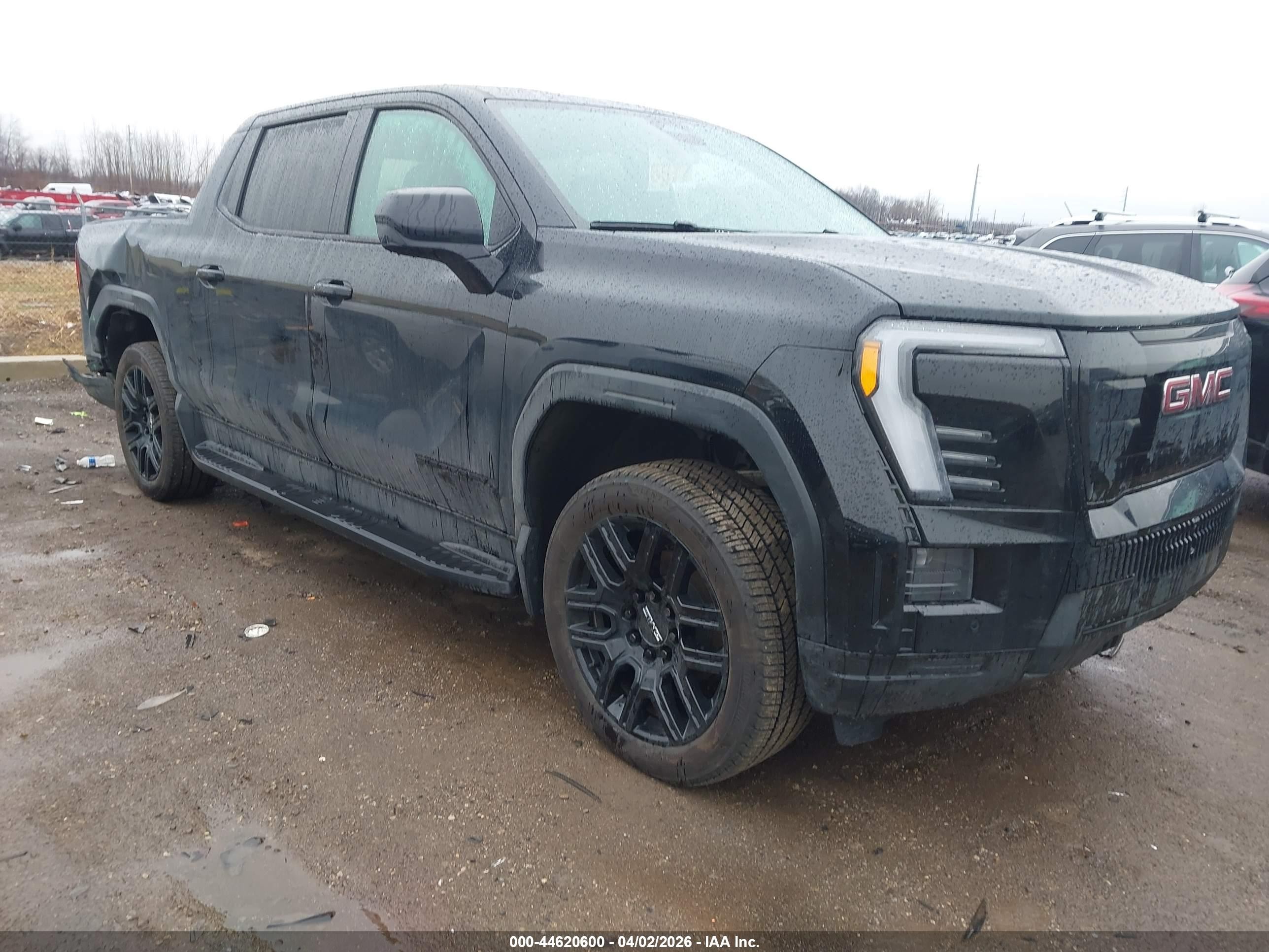 2026 GMC Sierra EV, VIN 1GT1ESEH5TU404554 — Rear end