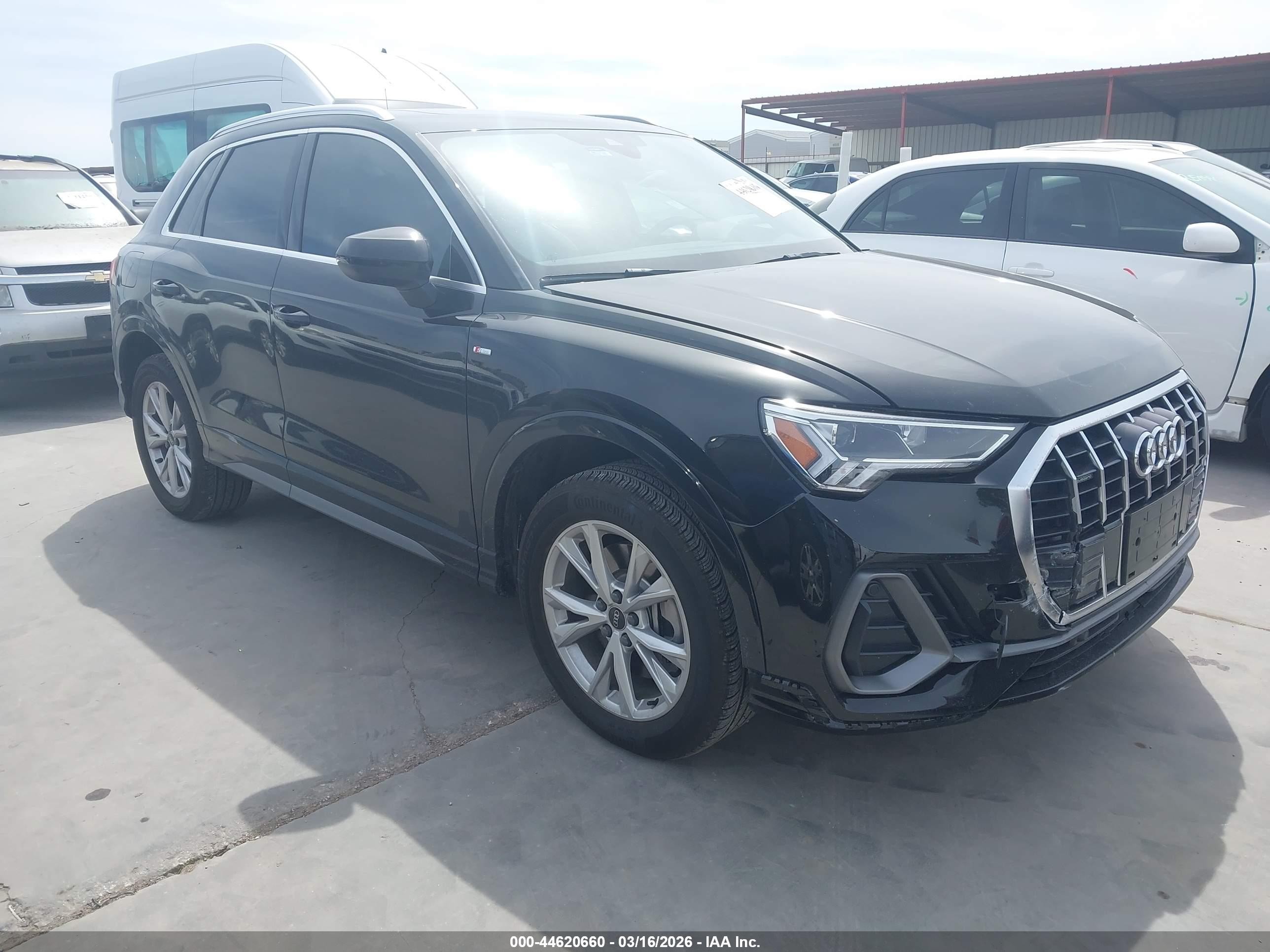2025 Audi Q3 S line Premium Plus, VIN WA1EECF31S1025717 — Front end