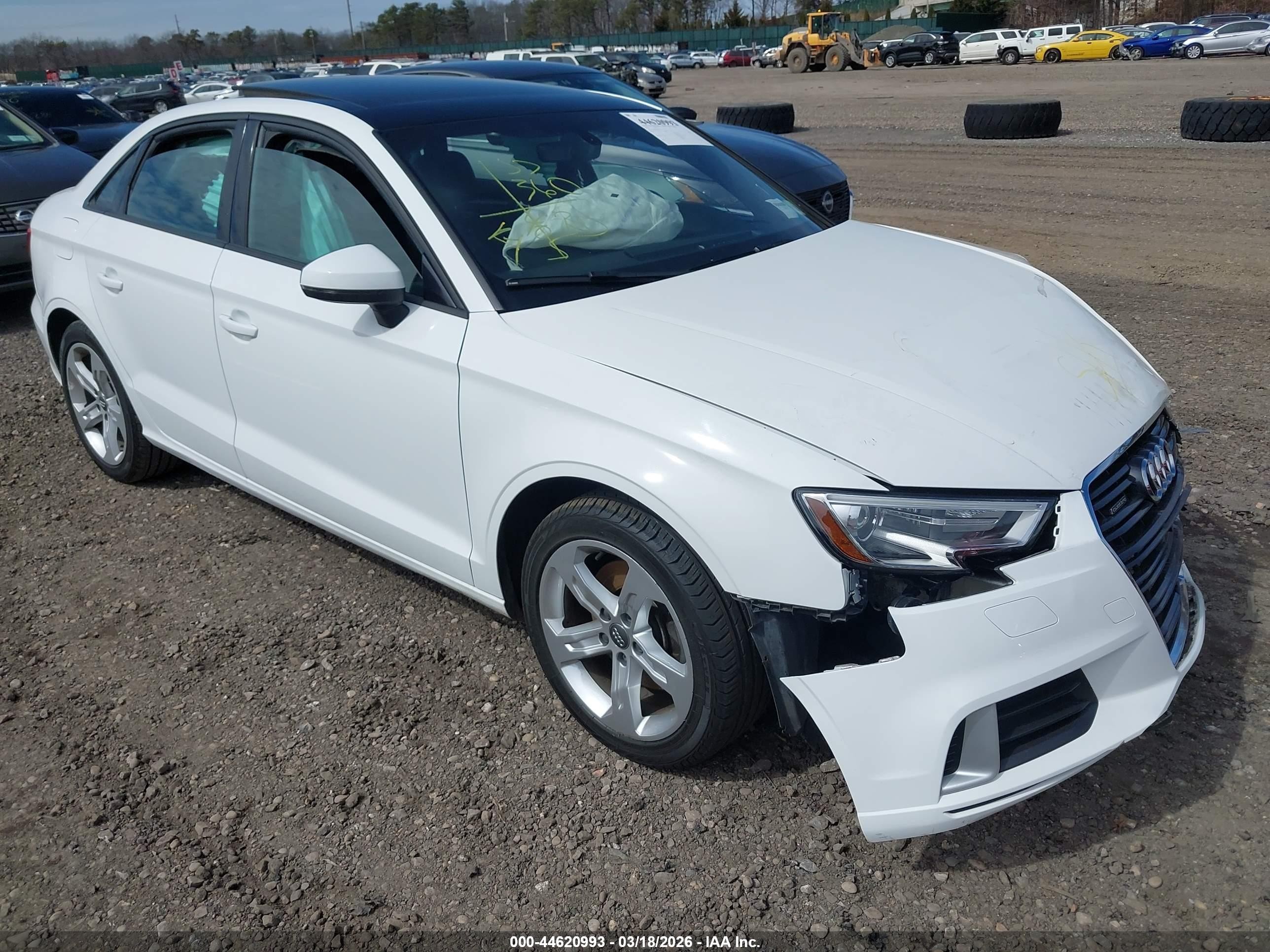 2018 Audi A3 Premium, VIN WAUB8GFF6J1082122 — Front end