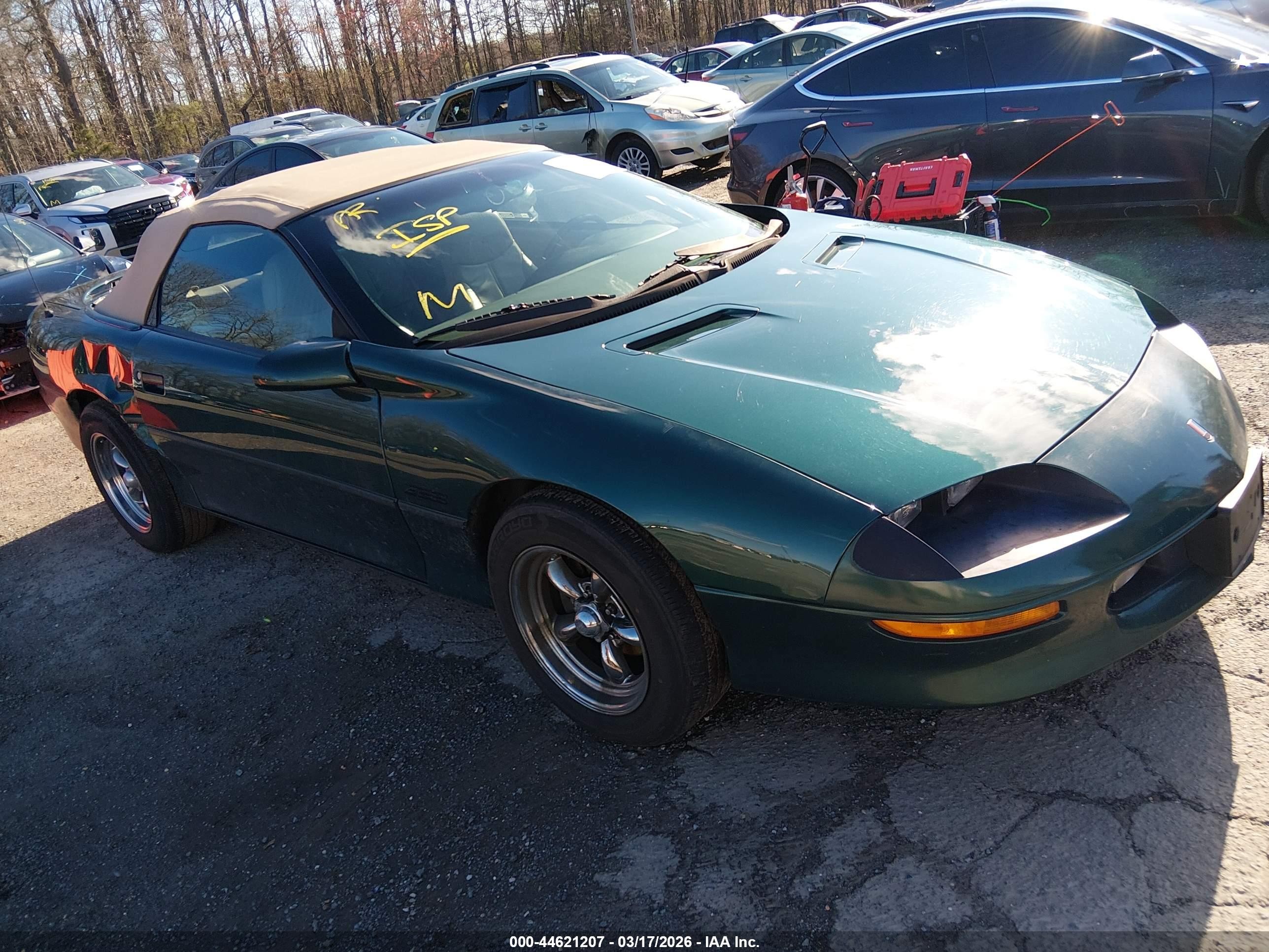 1995 Chevrolet Camaro Z28, VIN 2G1FP32P9S2118964 — Rear end