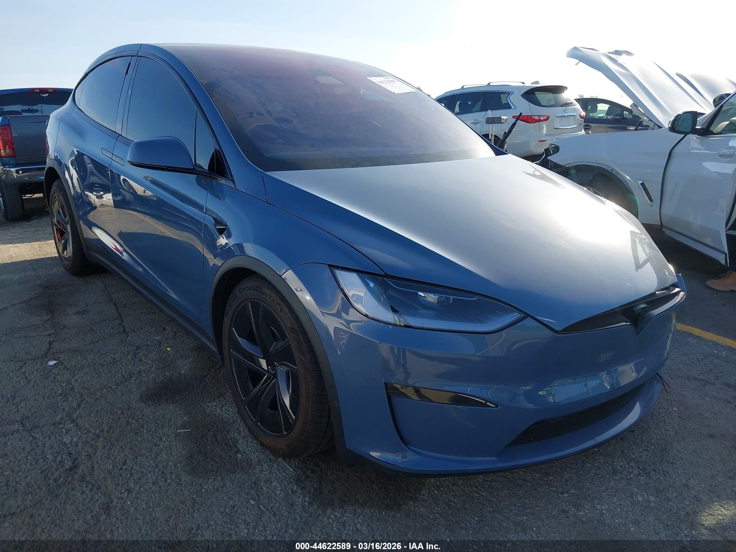 2026 Tesla Model X, VIN 7SAXCBE51TF475946 — Front end