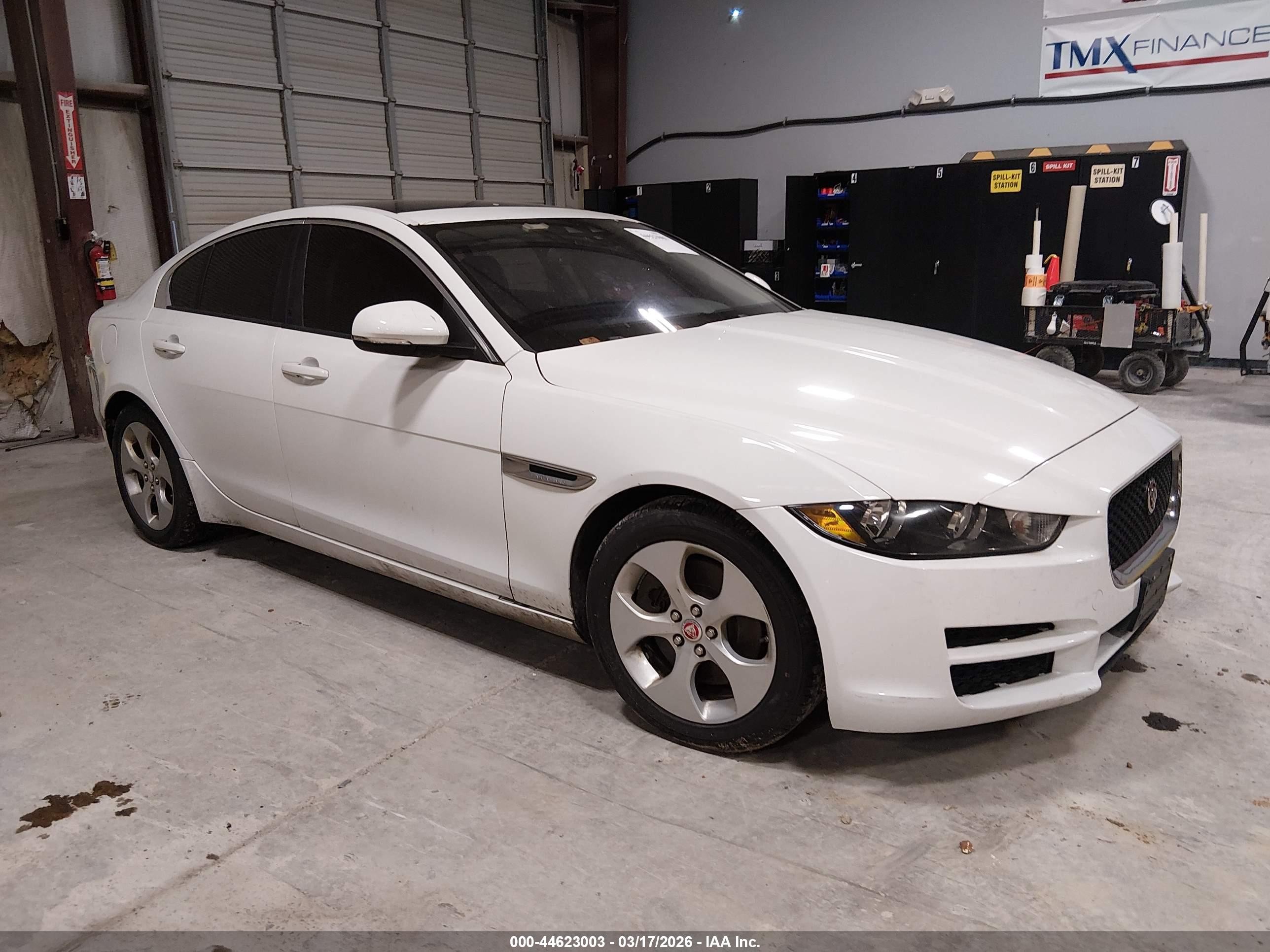 2018 Jaguar XE 25t, VIN SAJAR4FX0JCP36623 — Rear end