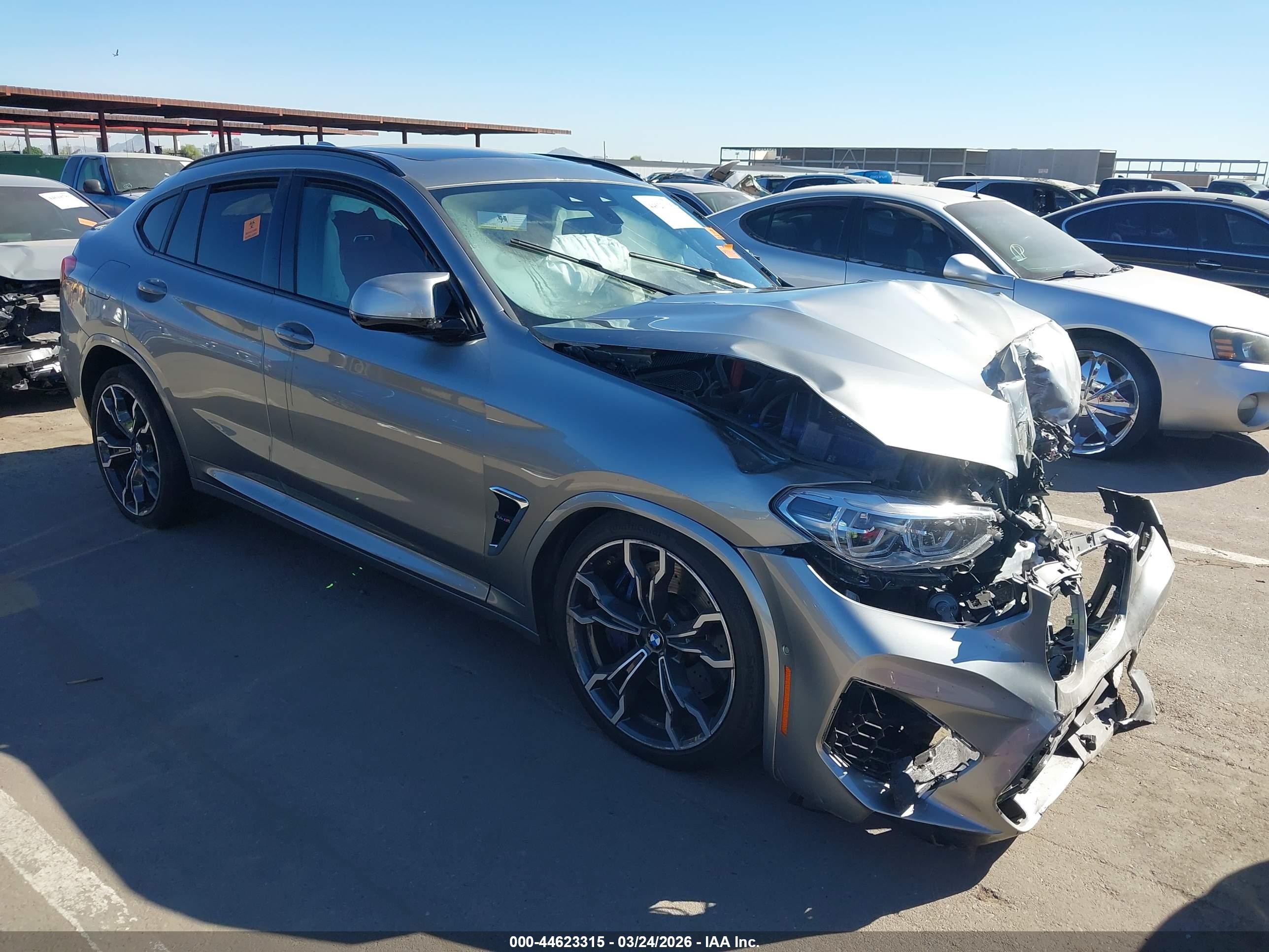 2020 BMW X4 M Competition, VIN 5YMUJ0C0XL9B41615 — Перед