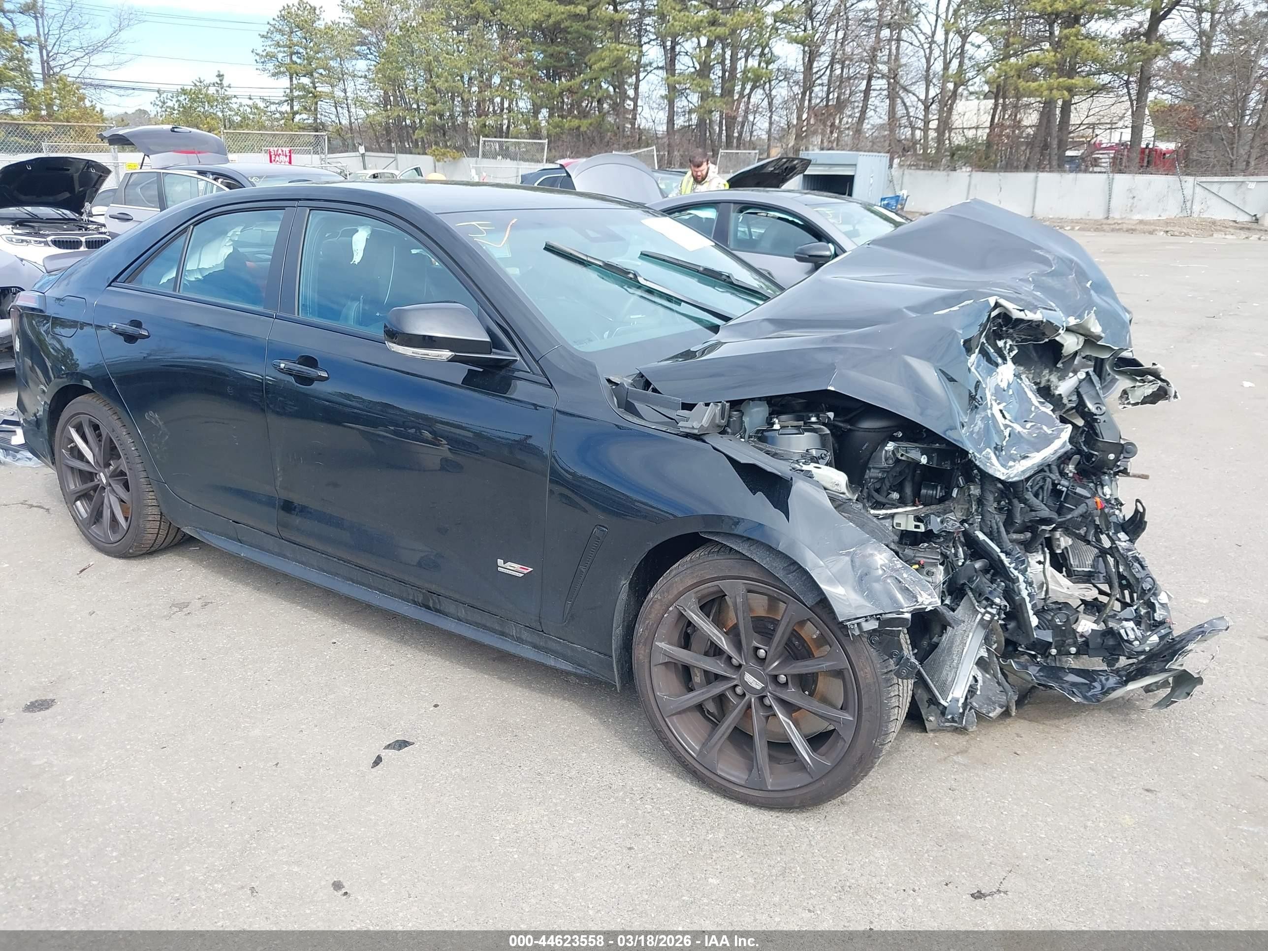 2026 Cadillac CT4-V Blackwing, VIN 1G6D65RP0T0460005 — Front end