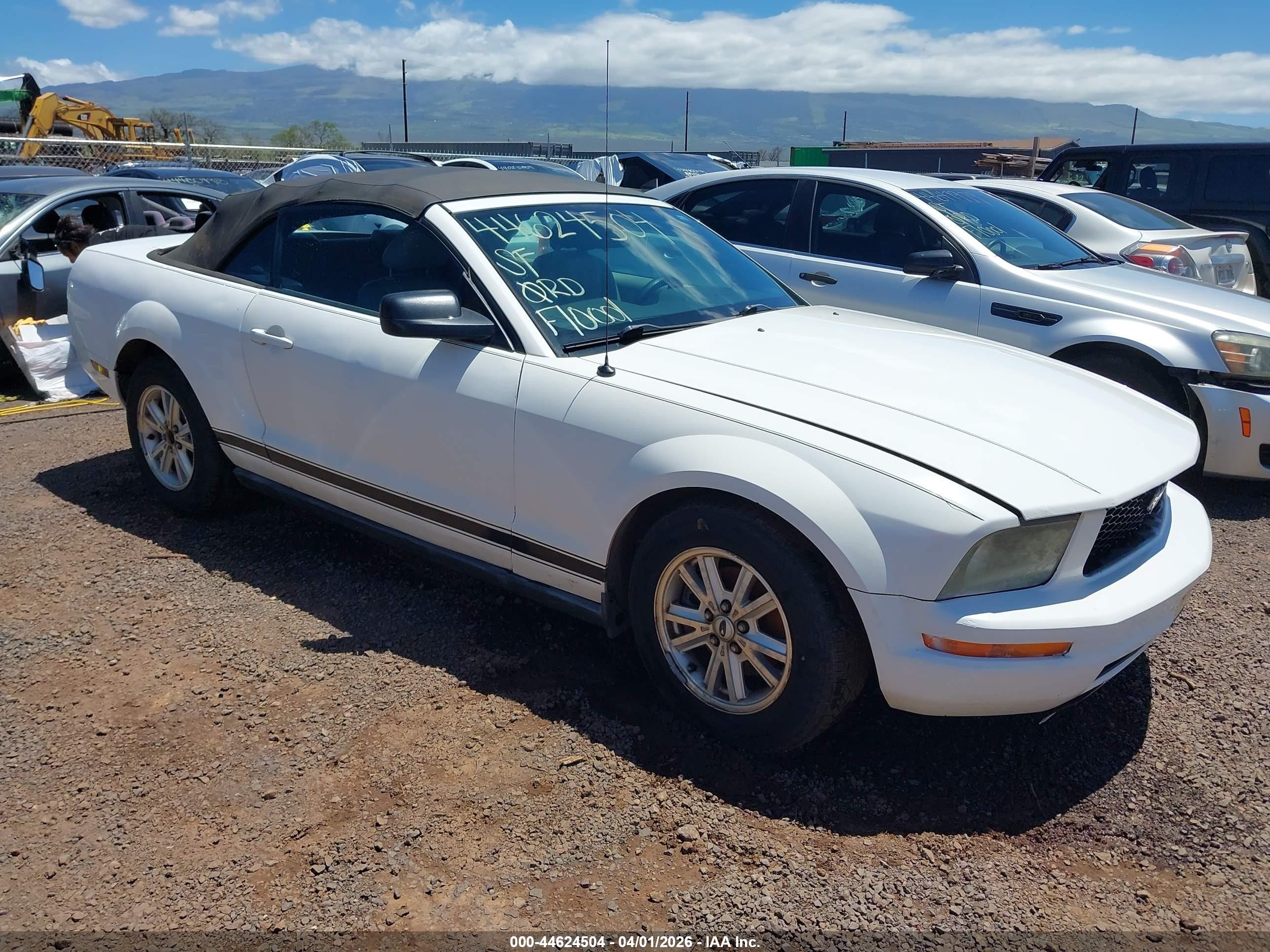 2007 Ford Mustang Deluxe, VIN 1ZVFT84NX75309121 — Fresh water flood