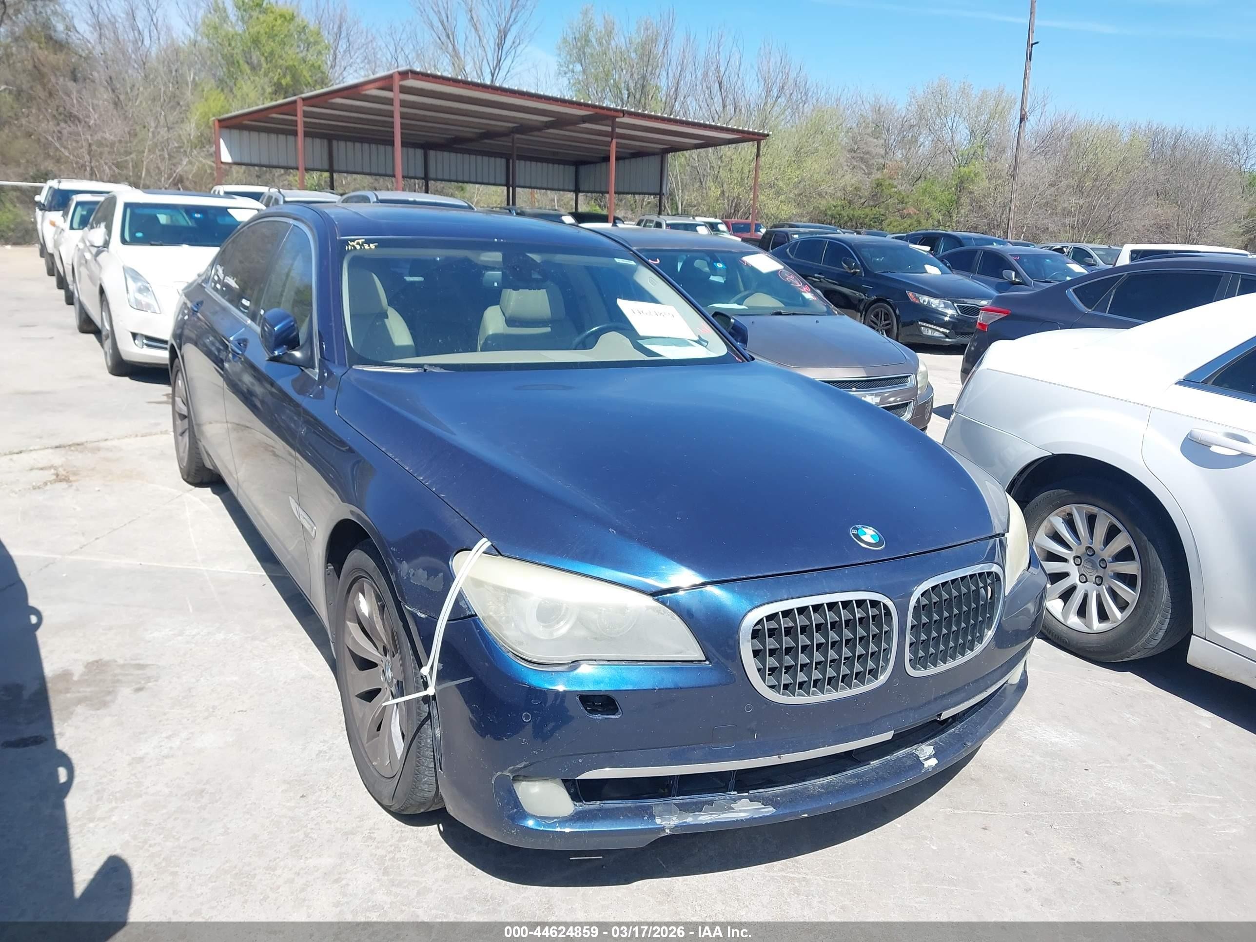 2011 BMW 7 Series 750Li, VIN WBAKB8C50BCY65008 — Rear end