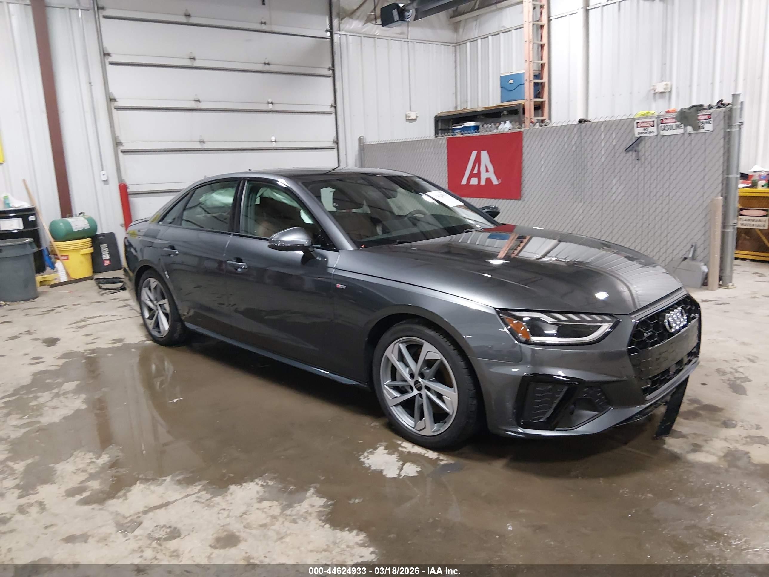 2025 Audi A4 S line Premium Plus, VIN WAUEAAF42SN002399 — Side