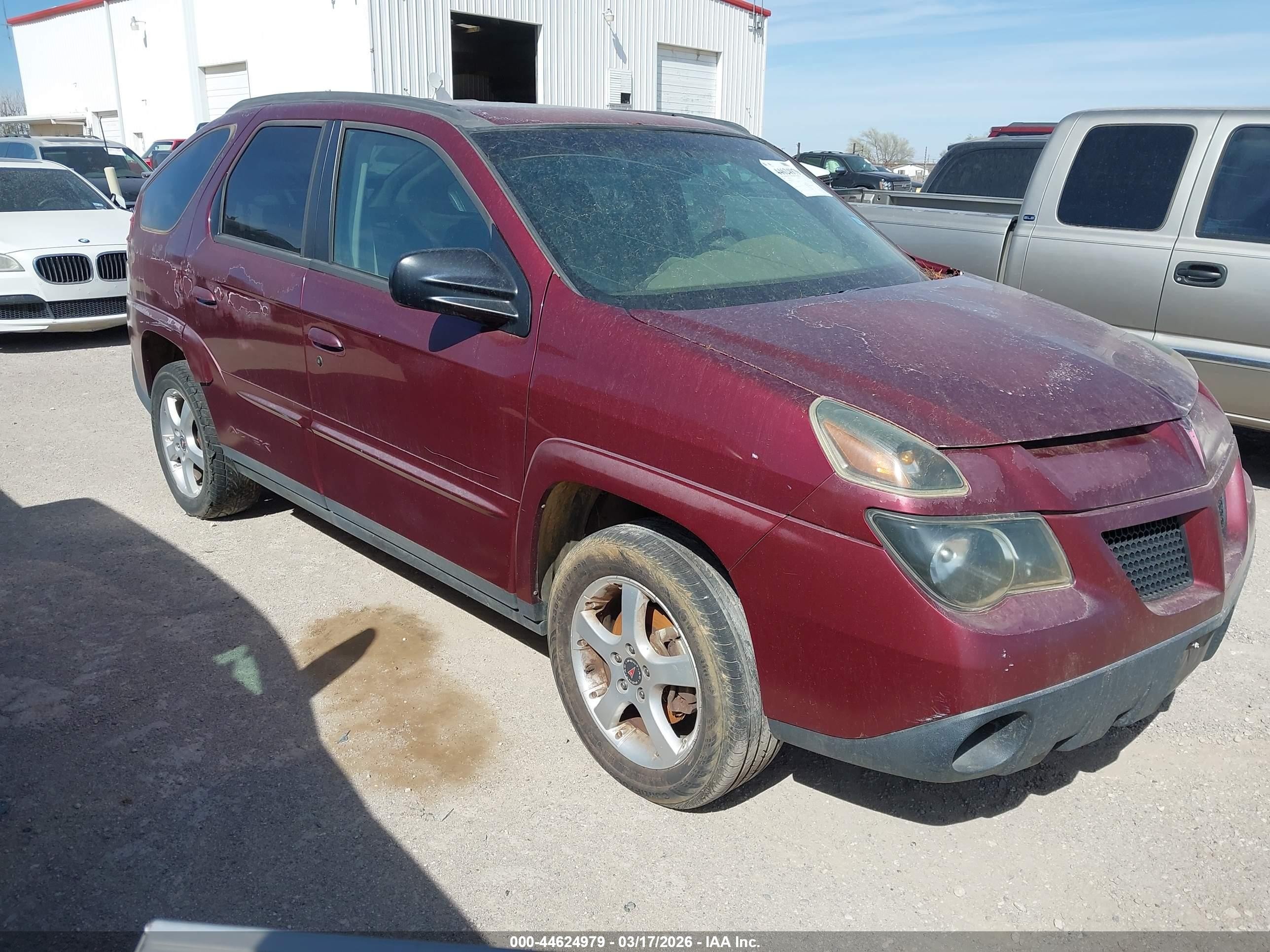 2003 Pontiac Aztek, VIN 3G7DB03E63S602125 — Side