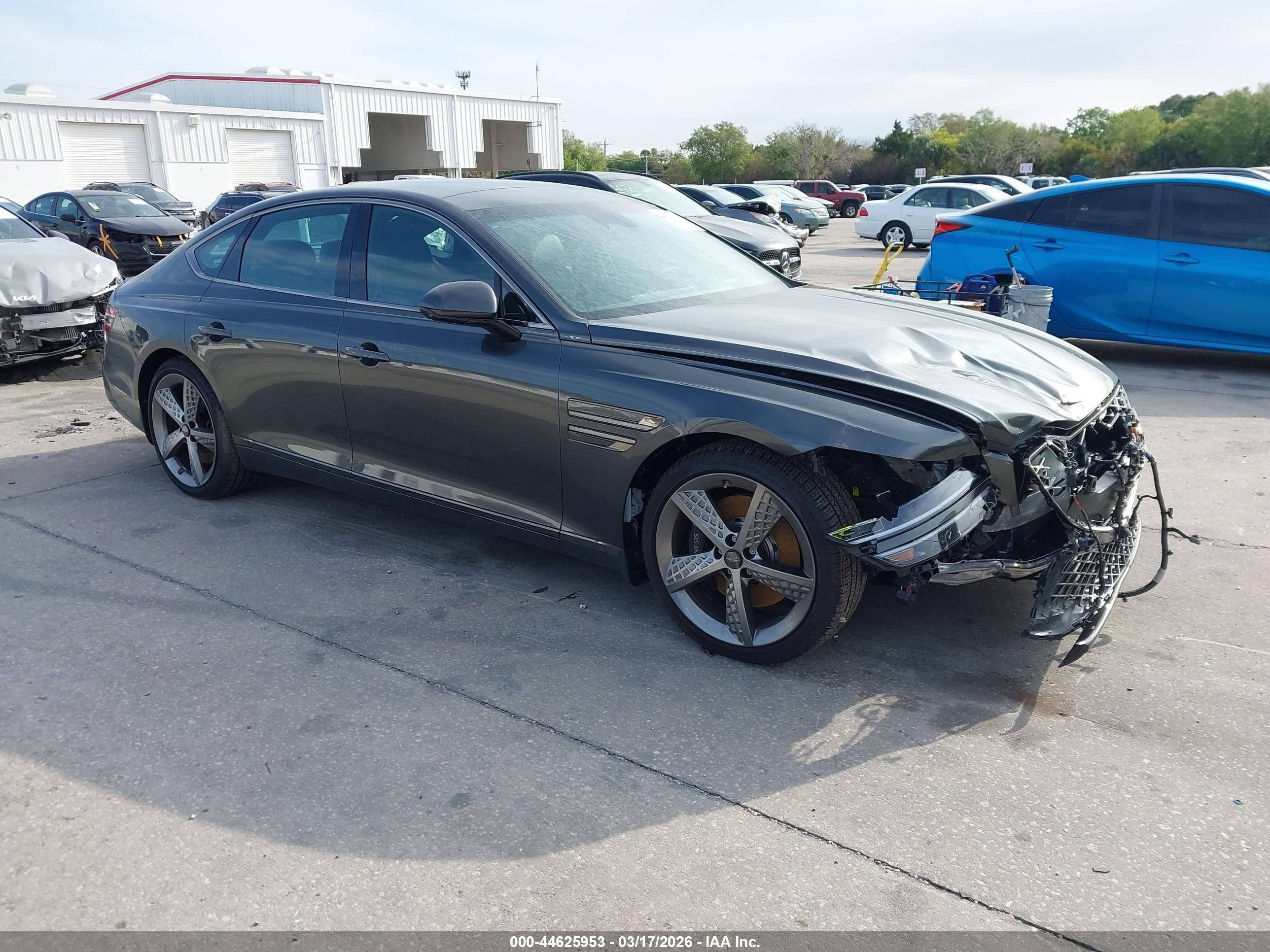 2026 Genesis G80 3.5T Sport Prestige, VIN KMTGG4SD2TU320663 — Front end