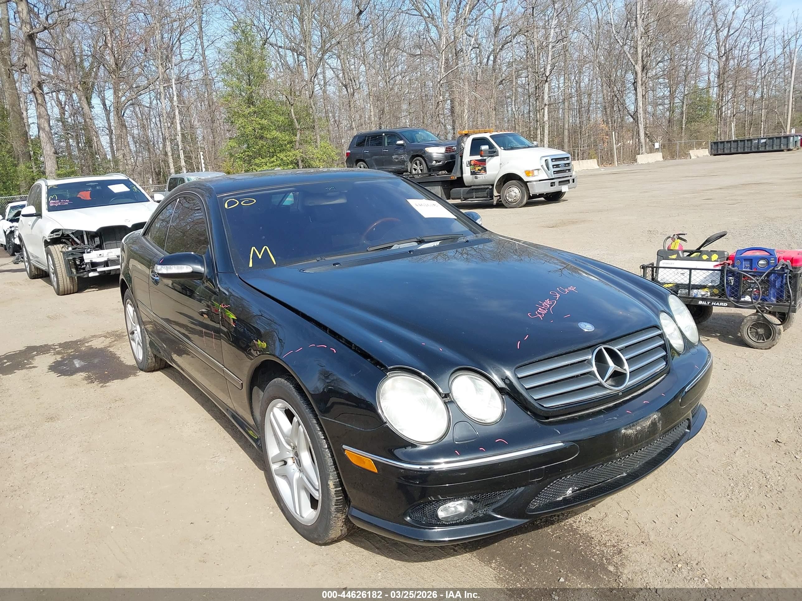 2006 Mercedes-Benz CL 500, VIN WDBPJ75JX6A046863 — Rear end
