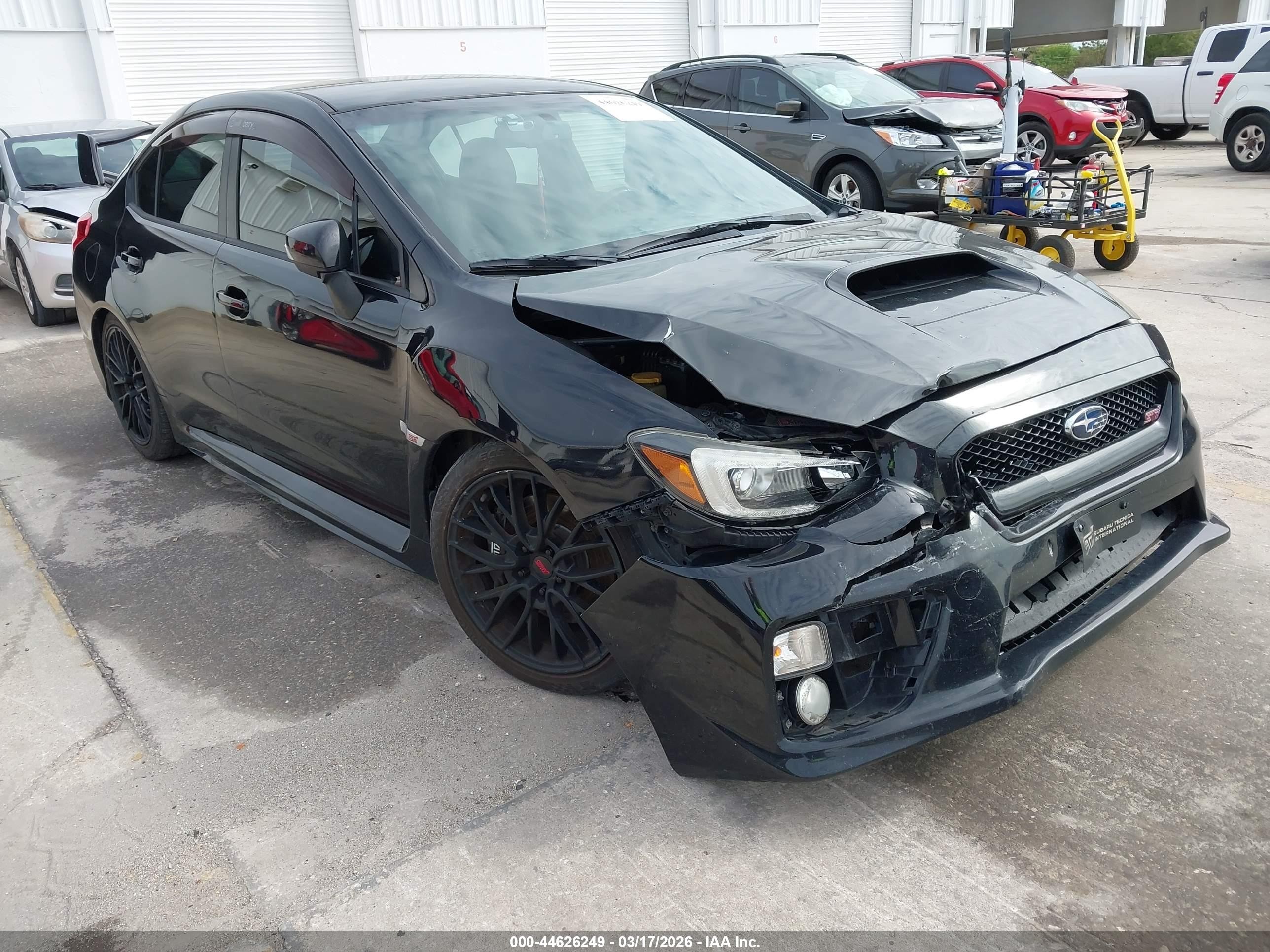 2015 Subaru WRX STI, VIN JF1VA2P64F9806863 — Front end