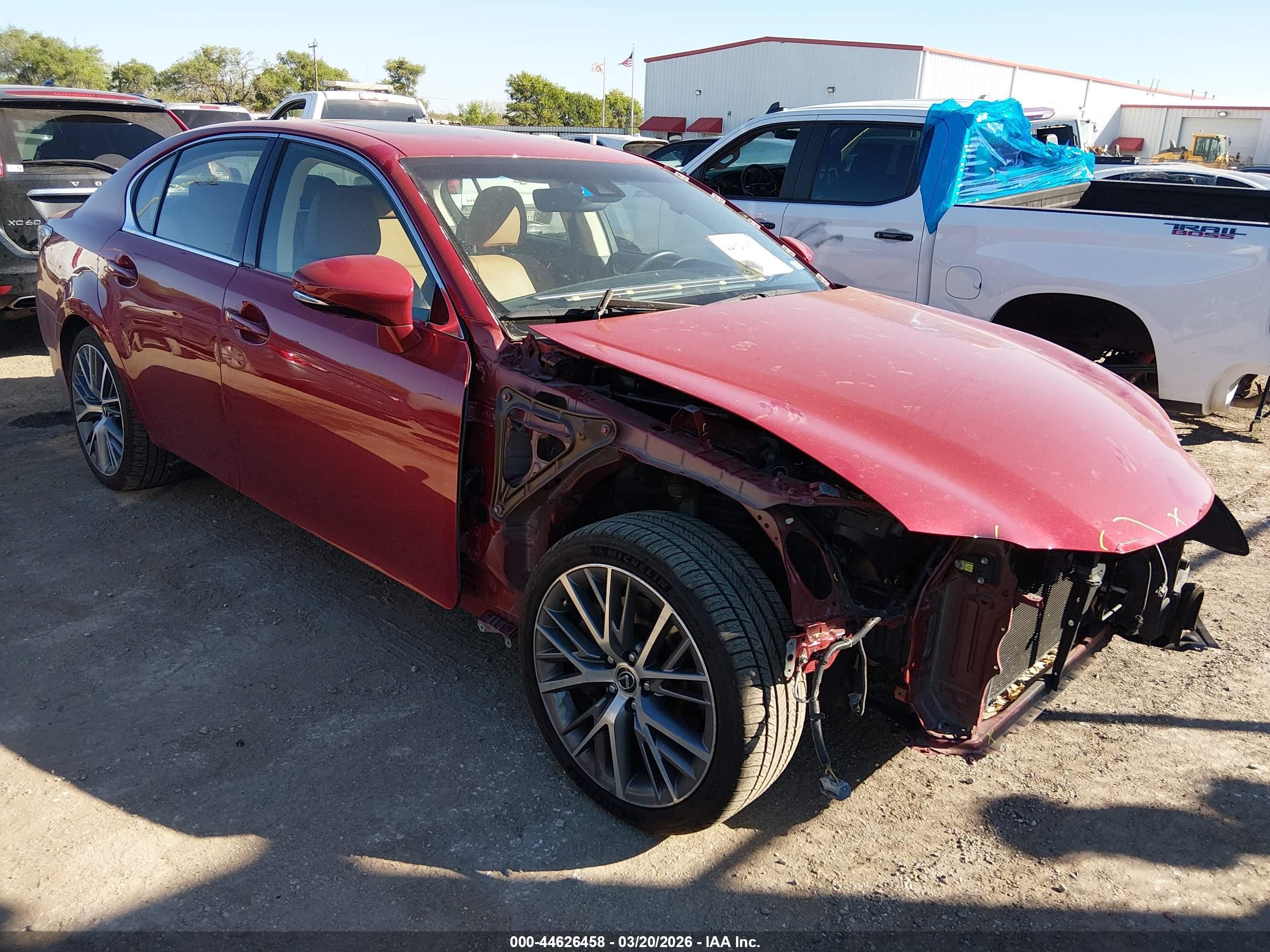 2019 Lexus GS 350 F Sport, VIN JTHBZ1BL9KA017984 — Front end